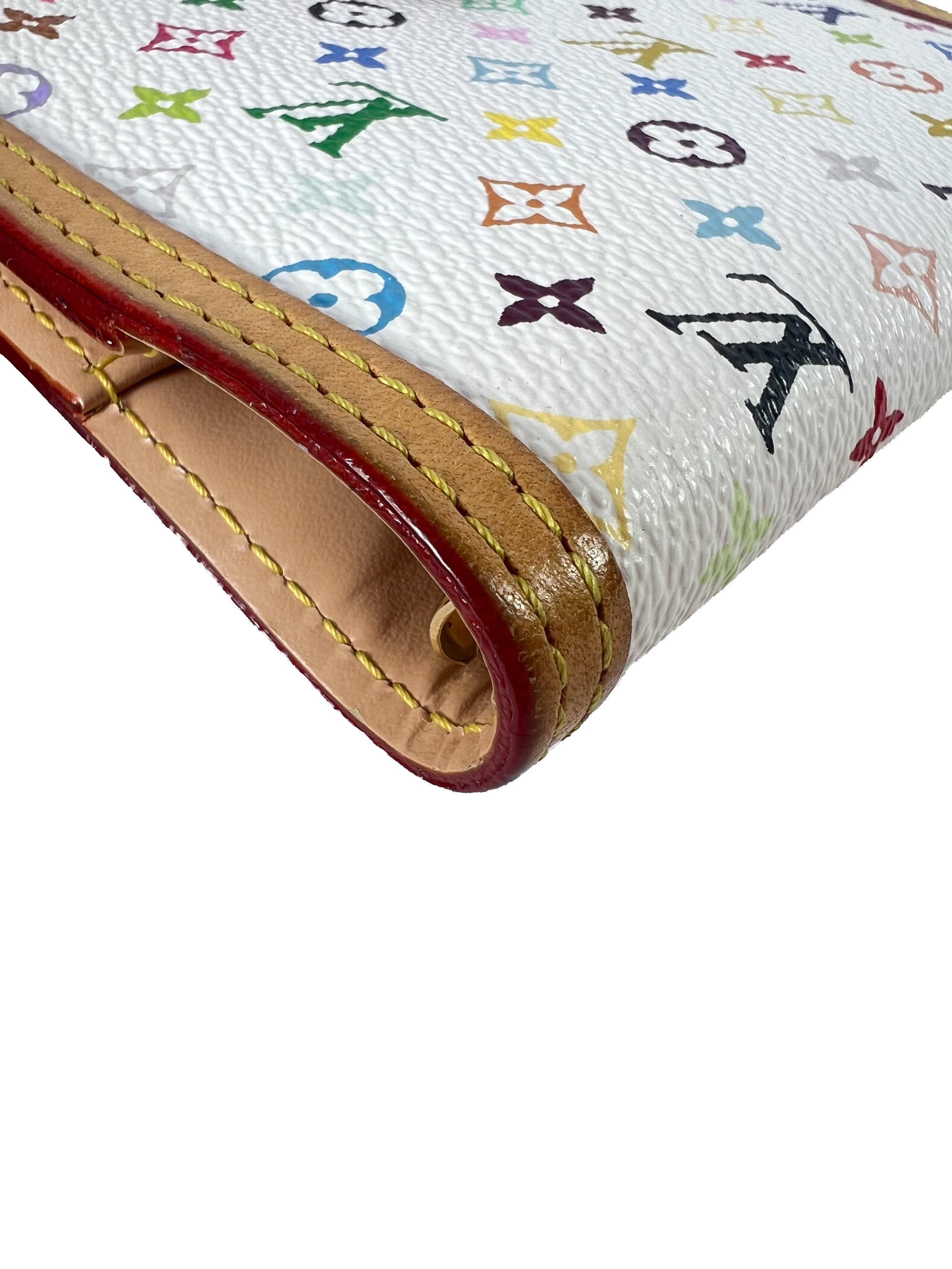 Louis Vuitton monogram white multicolor agenda PM CA0055