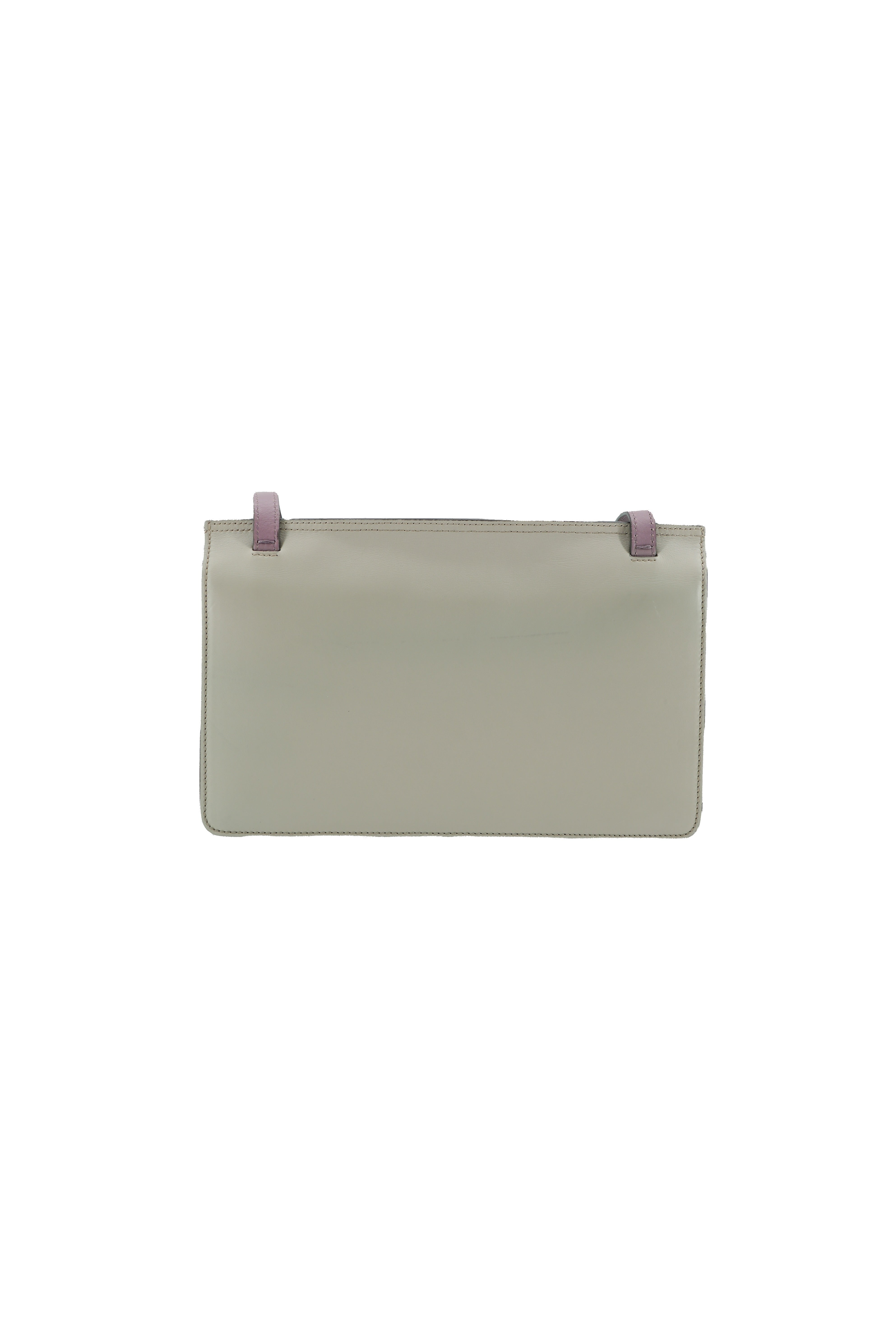 Gucci gray/purple Lady Bamboo shoulder bag 370817 200047