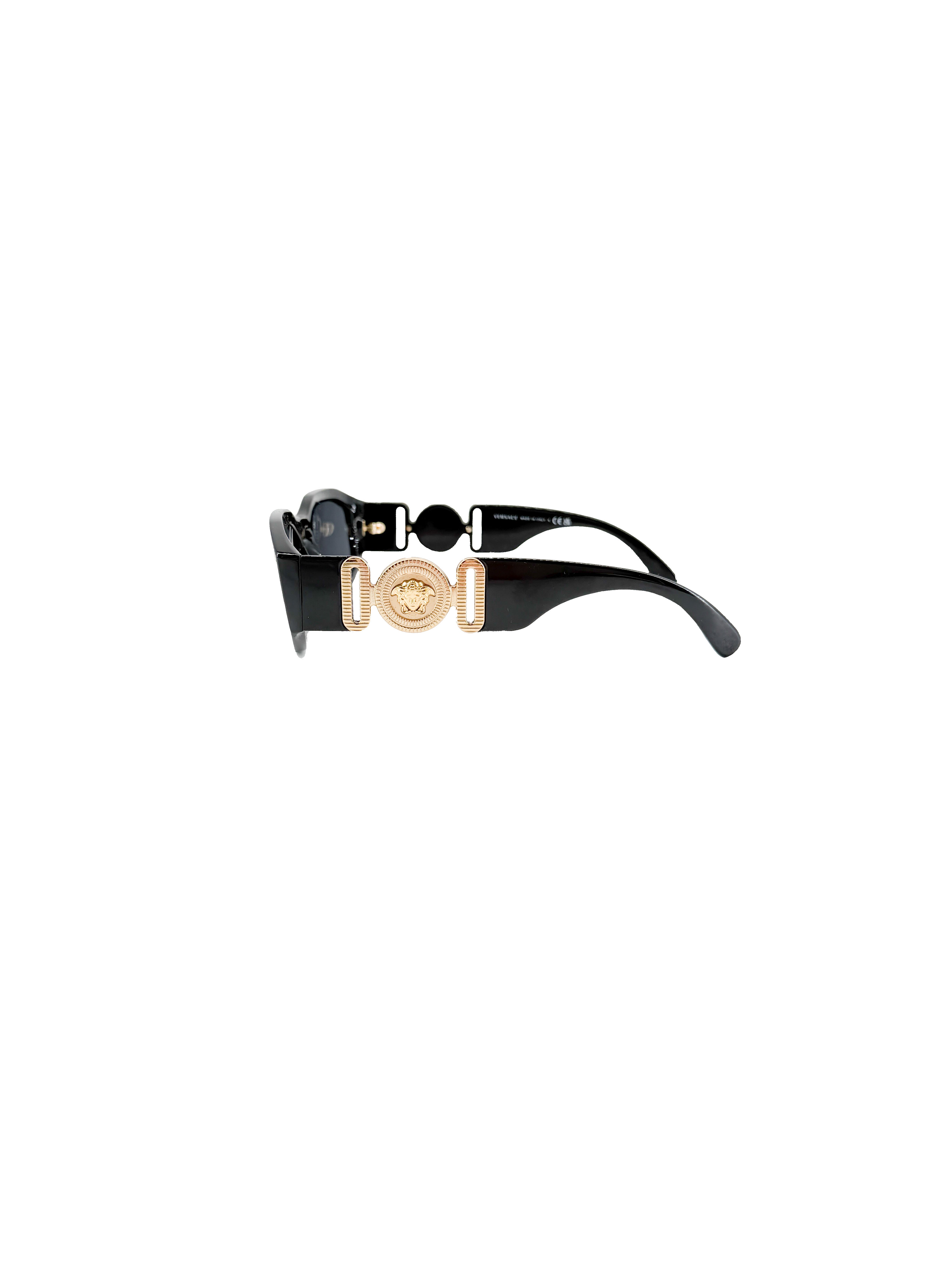 Versace black Medusa Biggie sunglasses MOD 4361