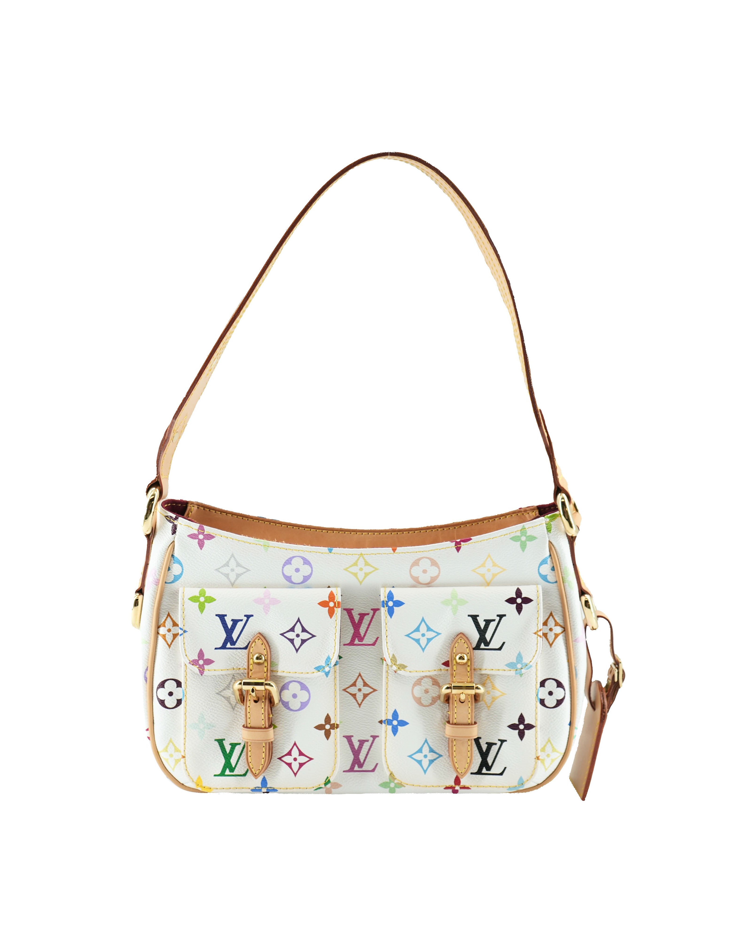 Louis Vuitton white multicolor Lodge PM LD0033