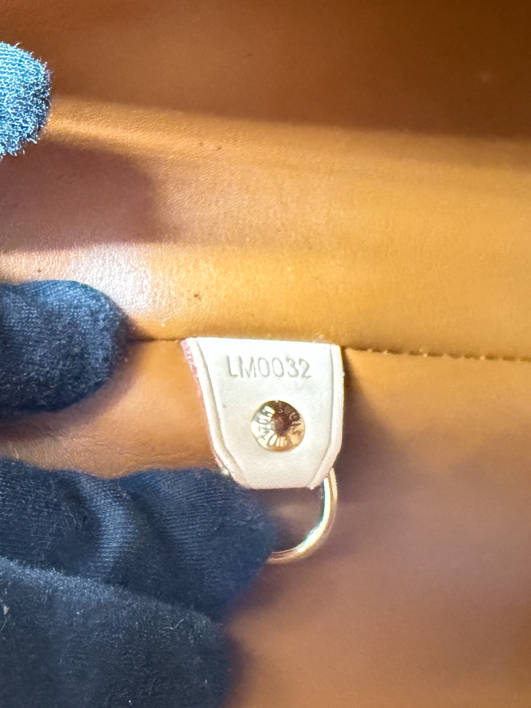 Louis Vuitton bronze vernis Houston tote LM0032