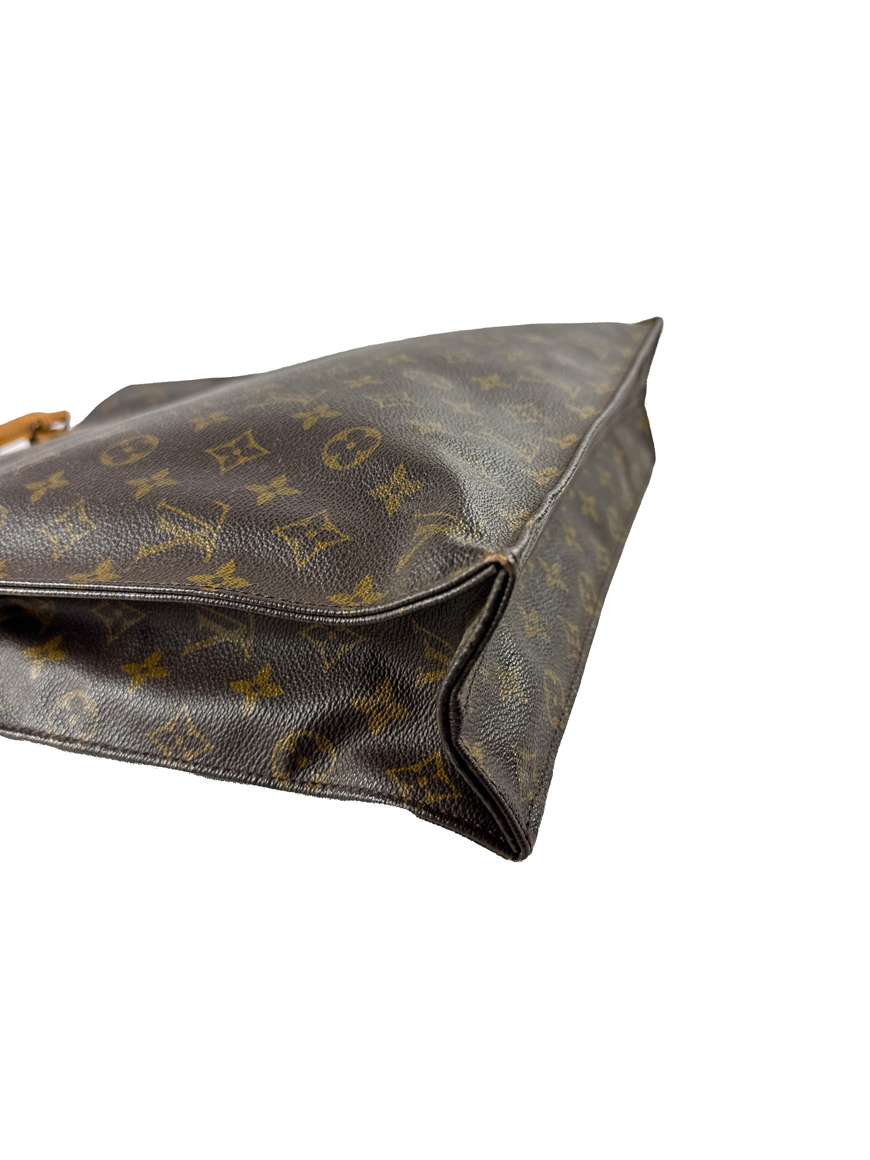 Louis Vuitton monogram Sac Plat tote 862