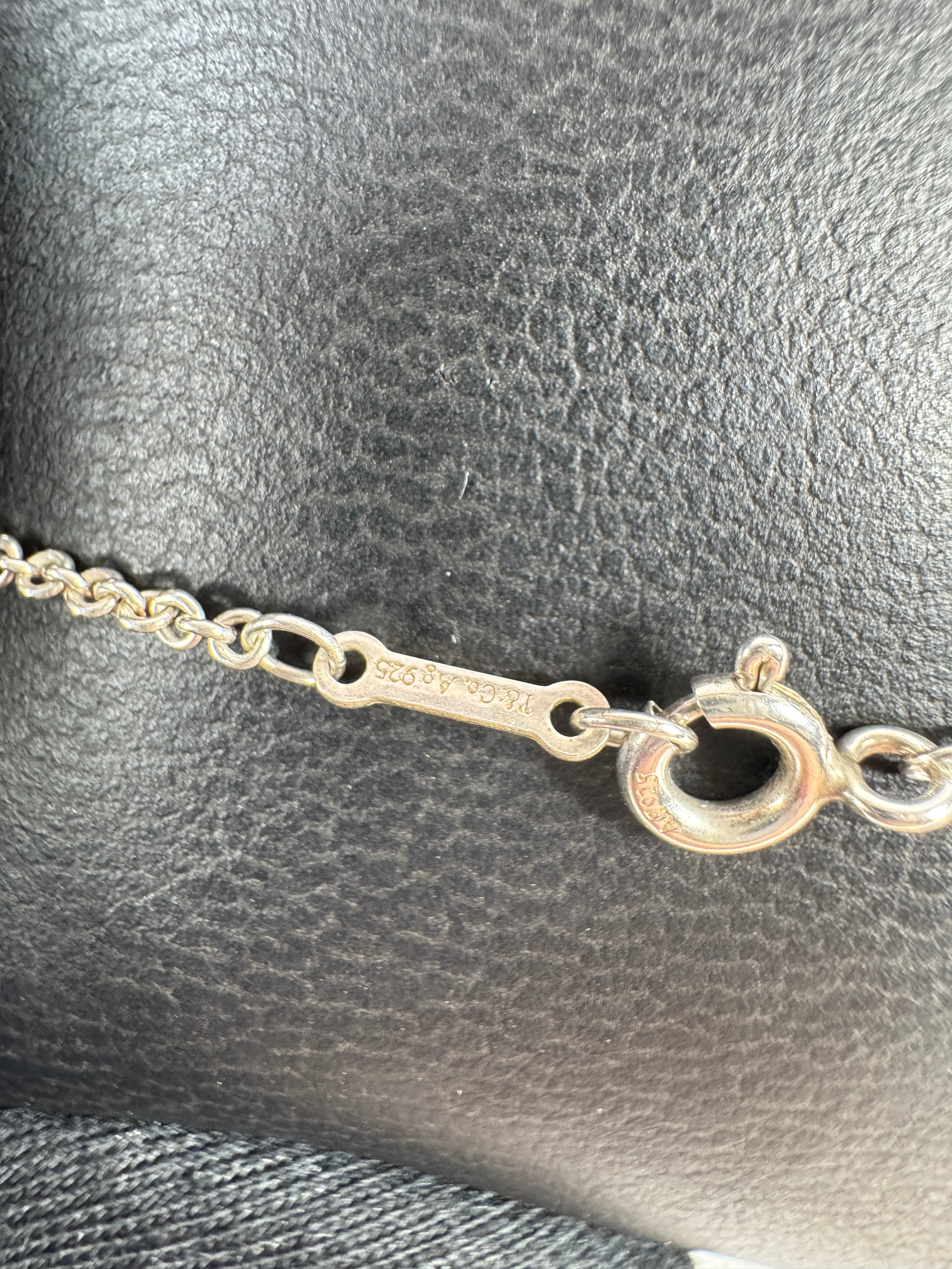 Tiffany & Co Paloma Picasso sterling silver love bracelet