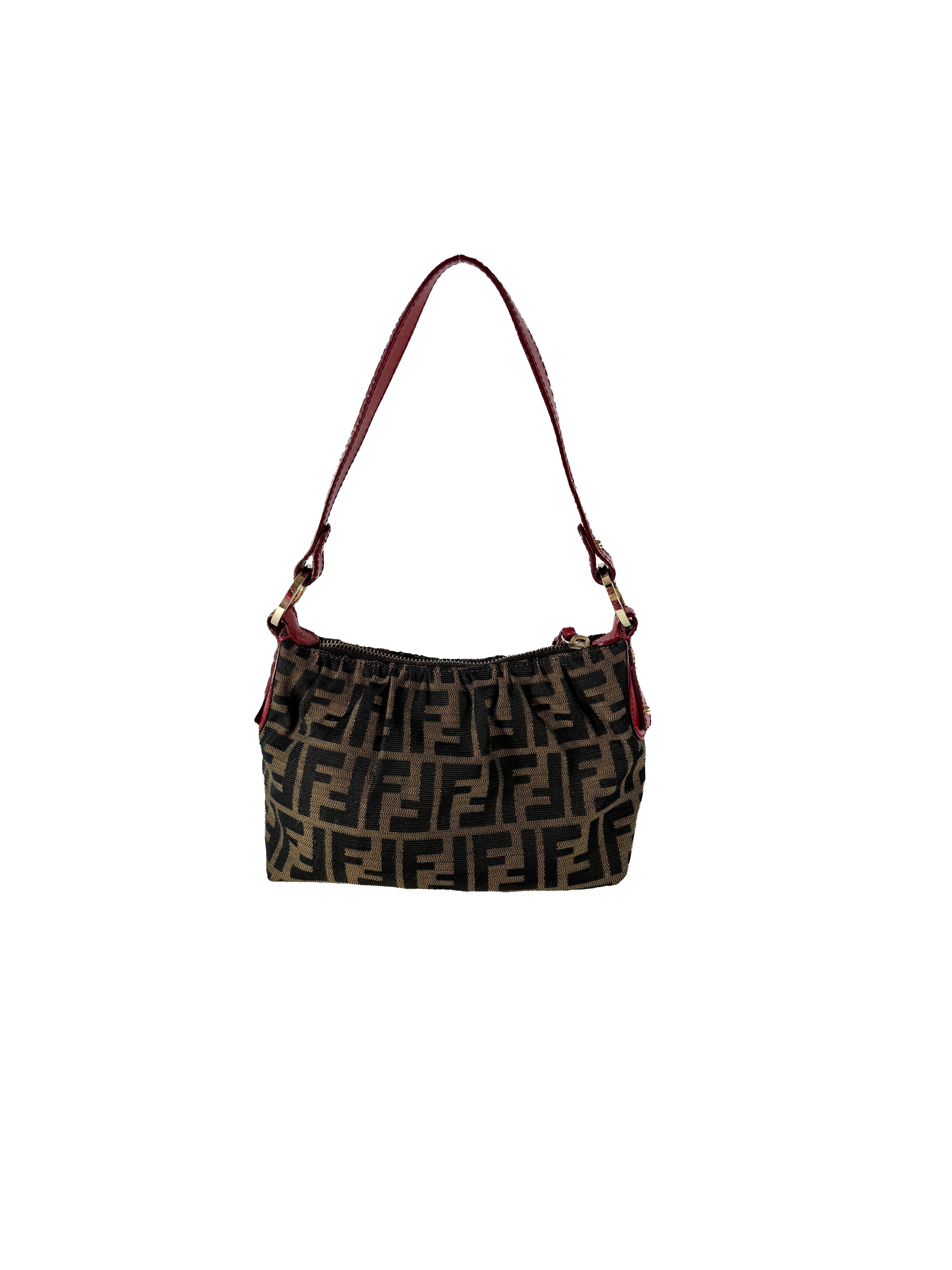 Fendi mini Zucca print shoulder bag JWU/049