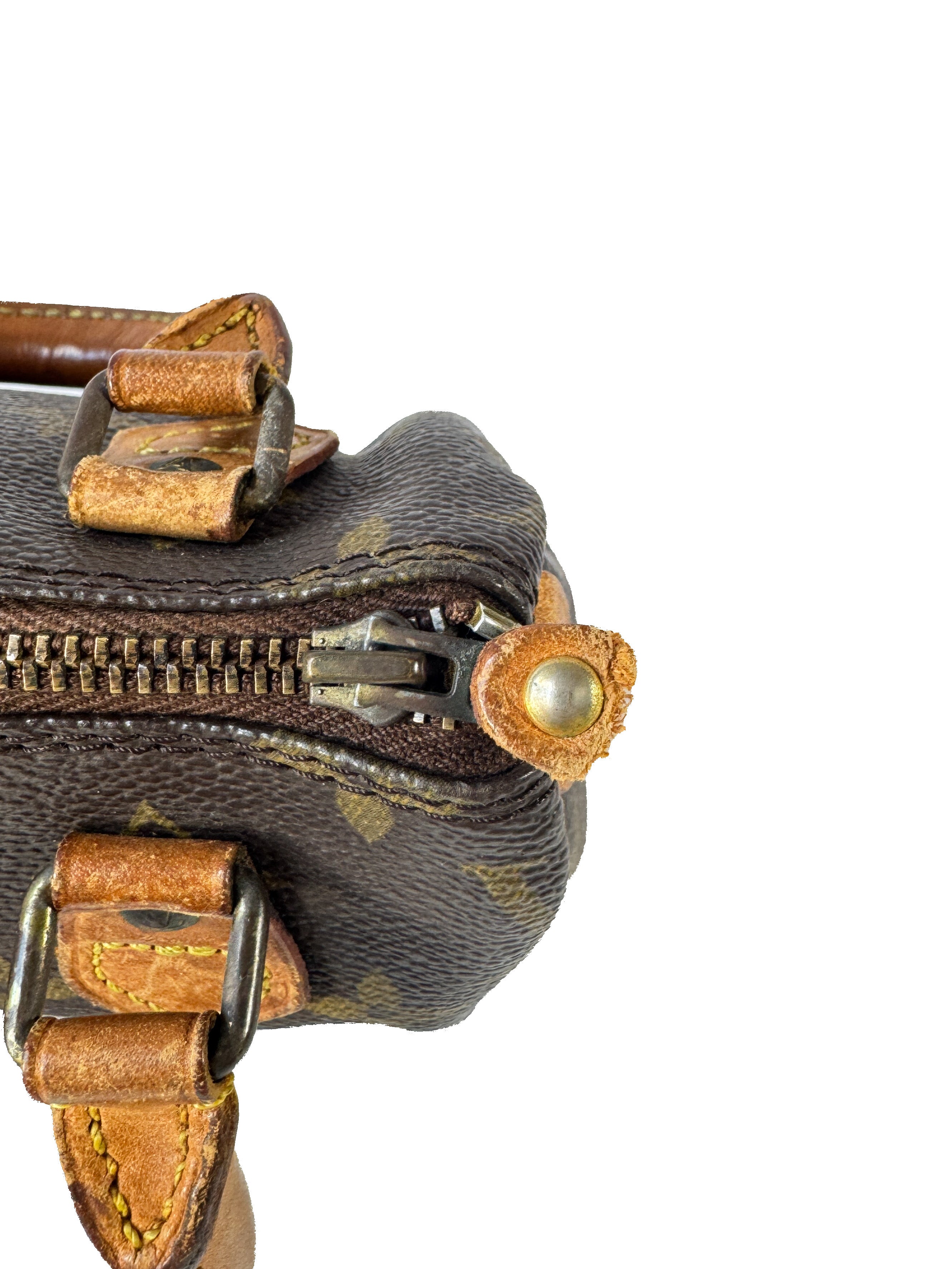 Louis Vuitton monogram mini Speedy w/strap