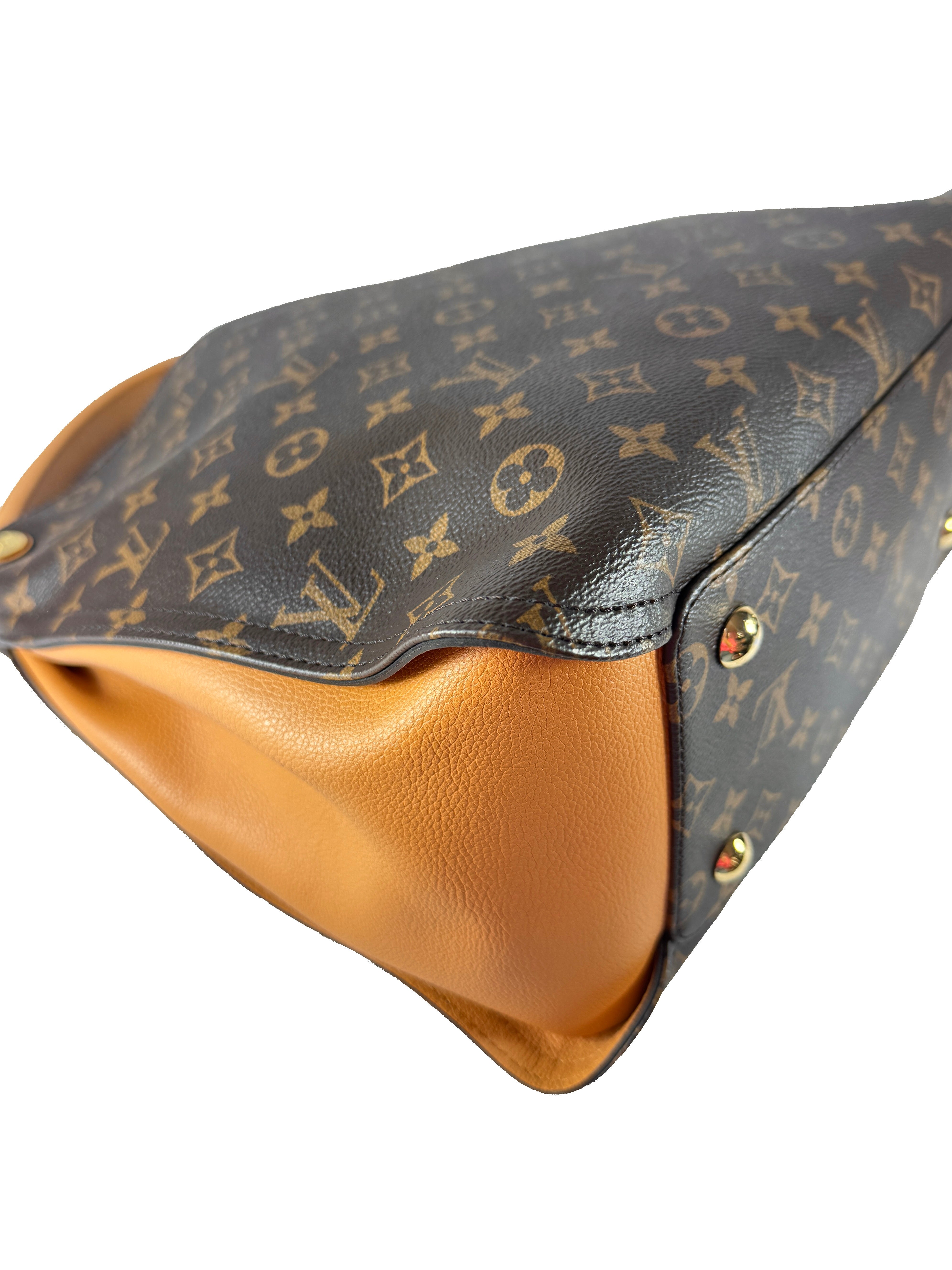 Louis Vuitton monogram gold Gaia shoulder bag DR0136