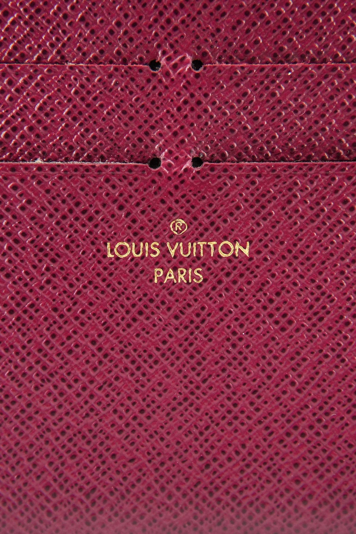 Louis Vuitton fuchsia Felicie insert