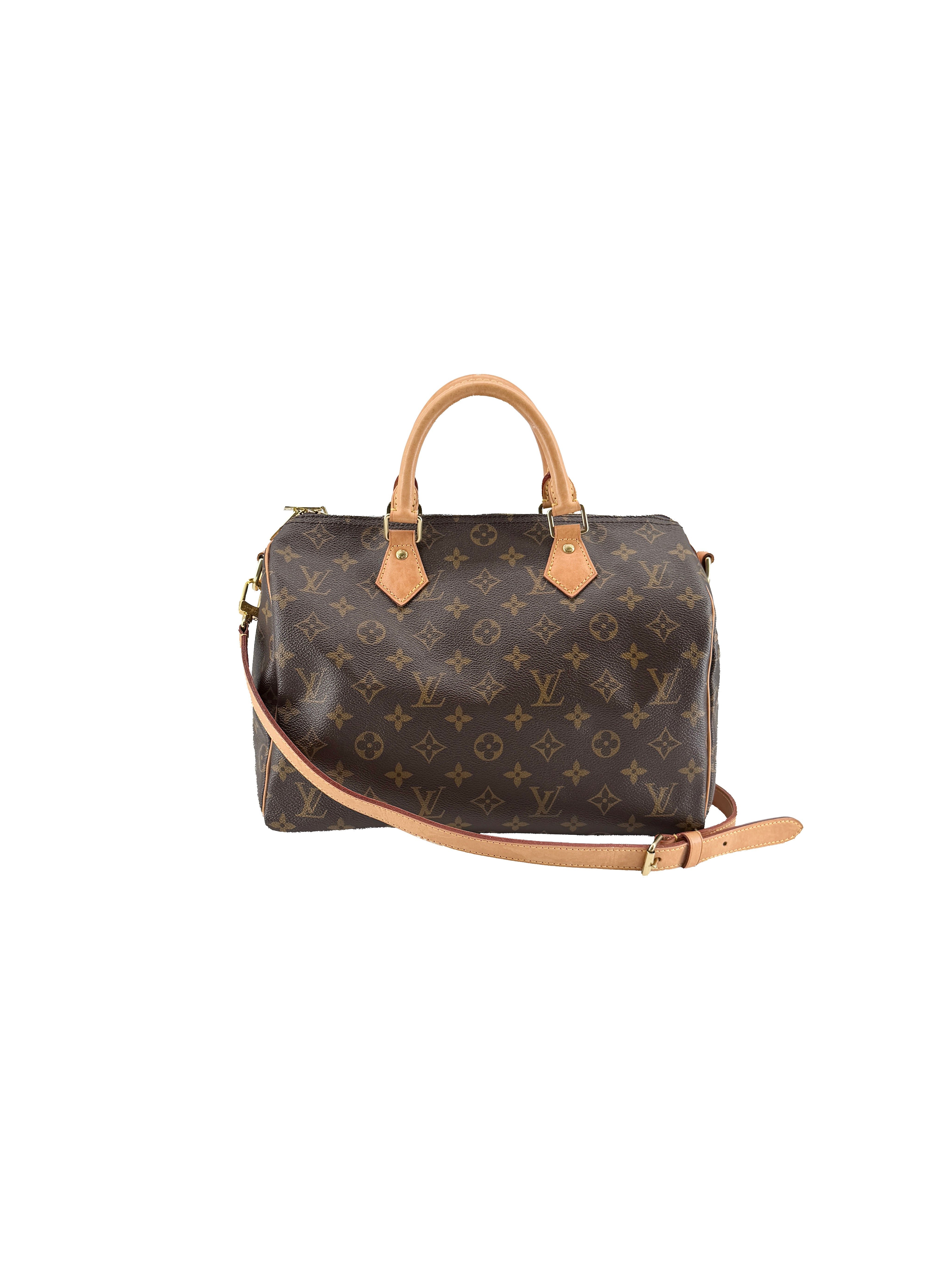 Louis Vuitton monogram Speedy 30 Bandouliere CT0251