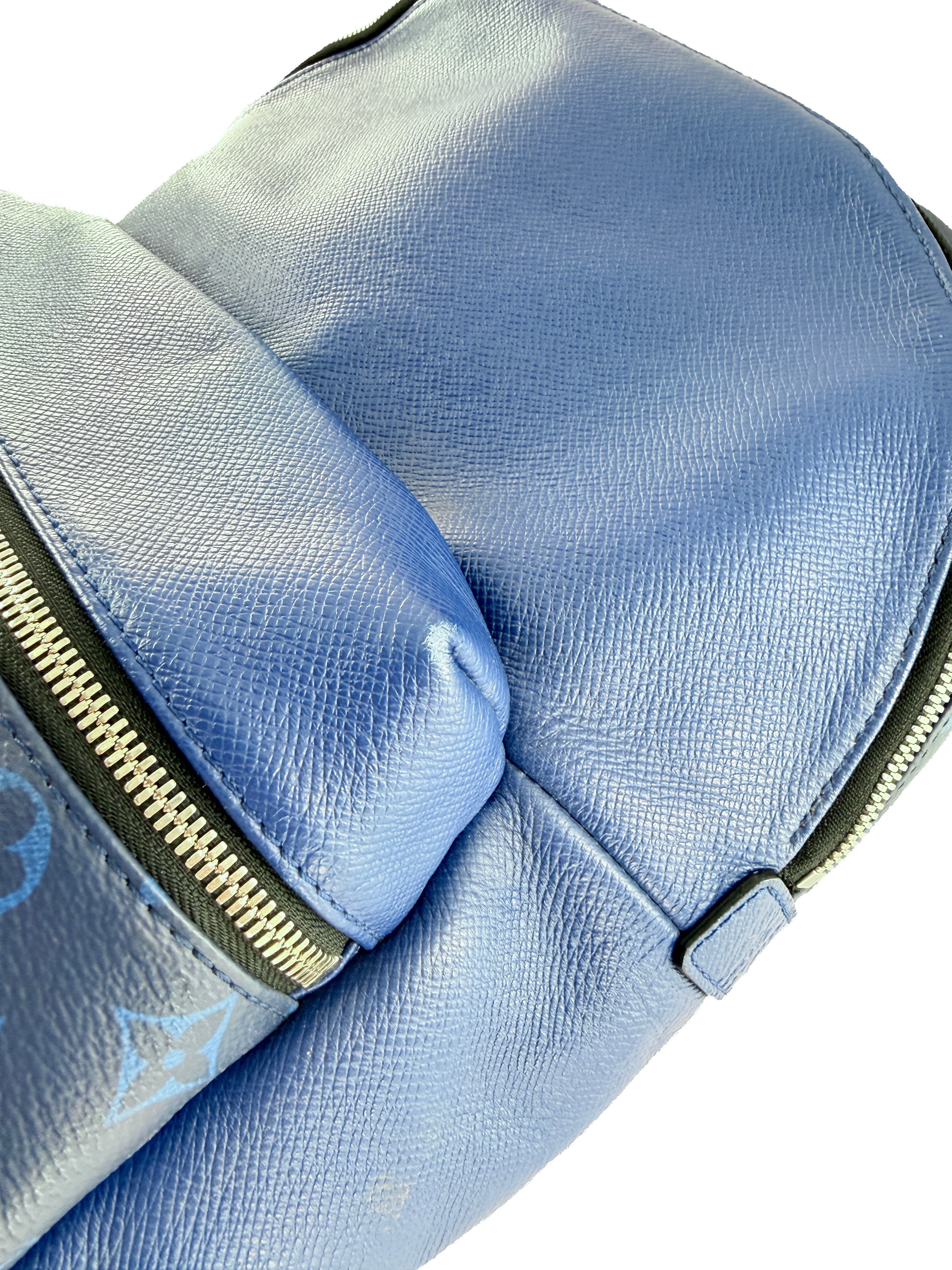 Louis Vuitton monogram Discovery PM backpack Cobalt TF0241