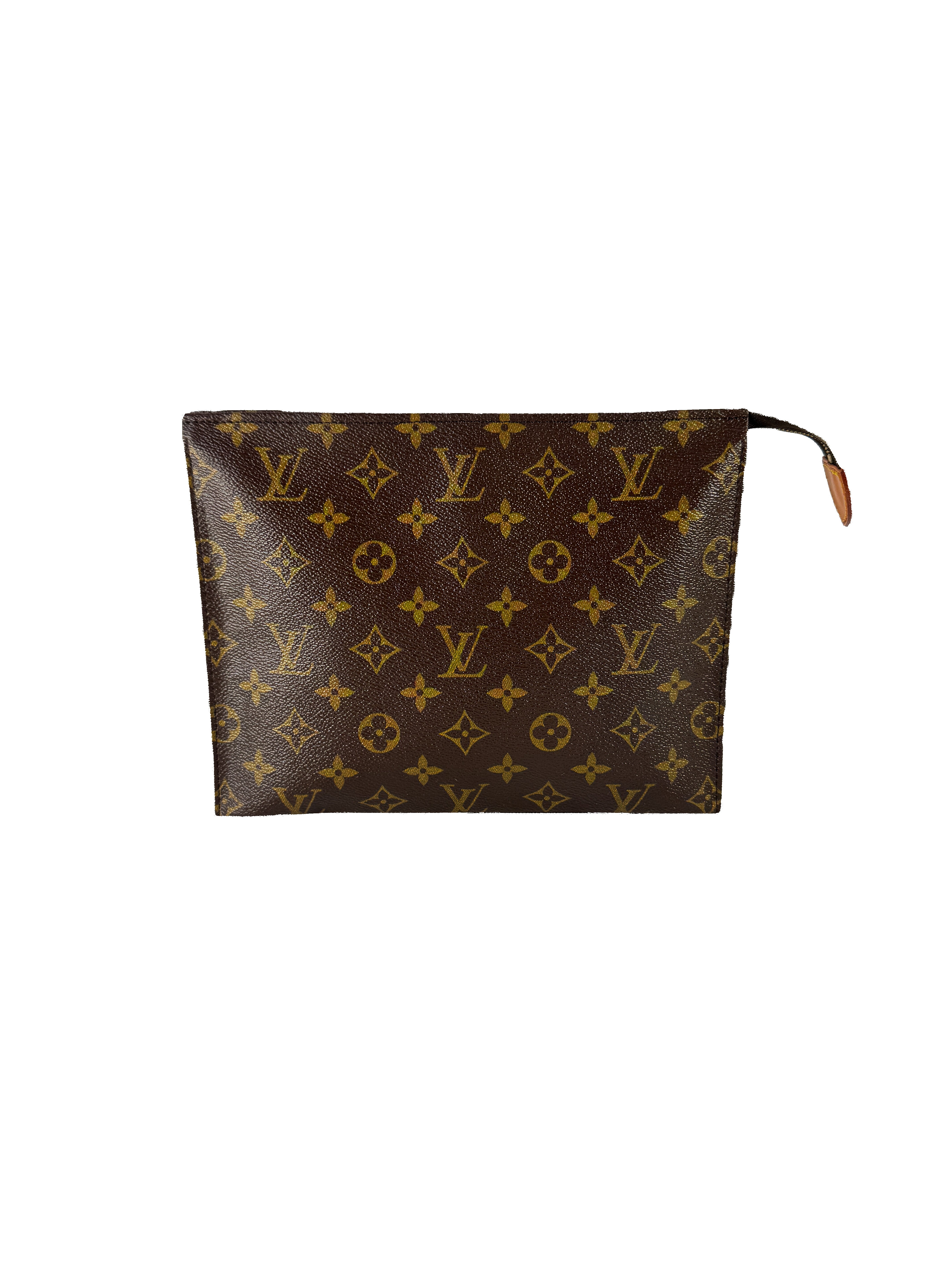 Louis Vuitton monogram toiletry pouch 882TH