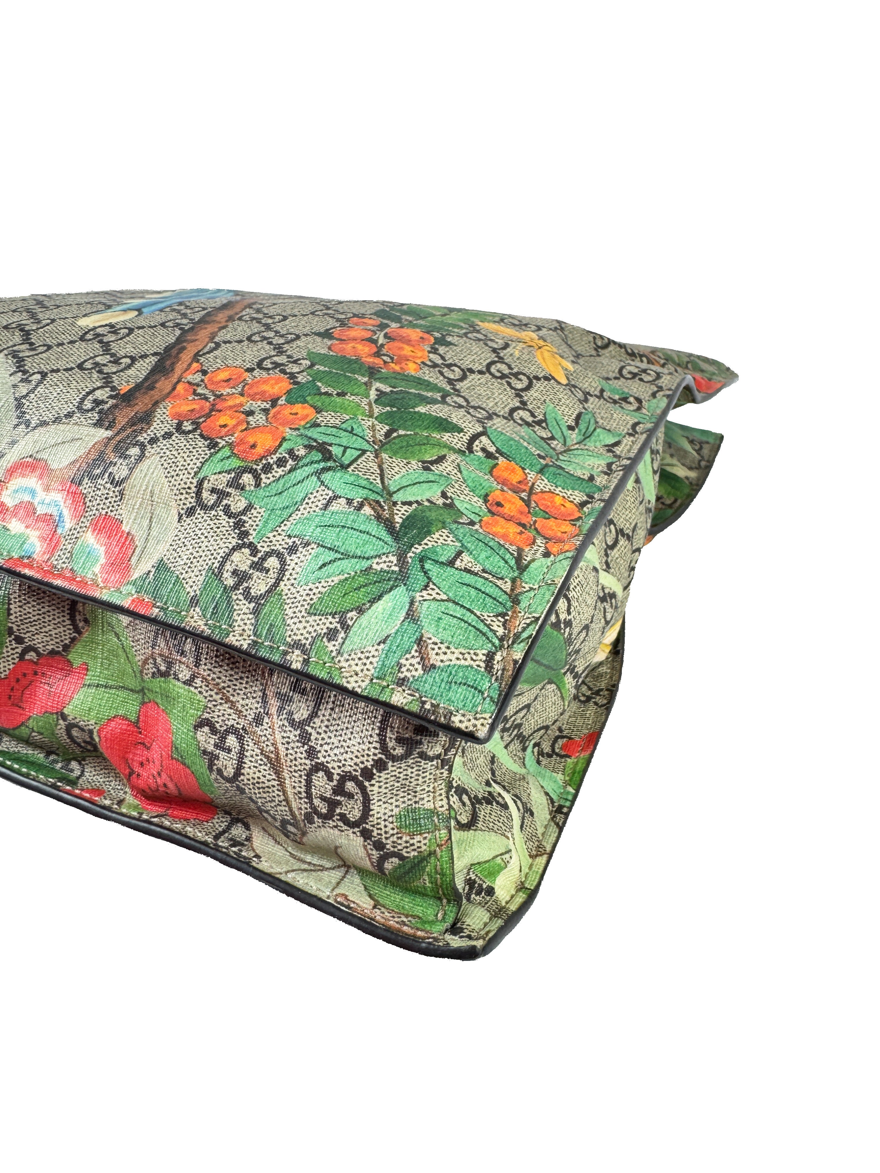 Gucci GG Tian print tote 450950525040