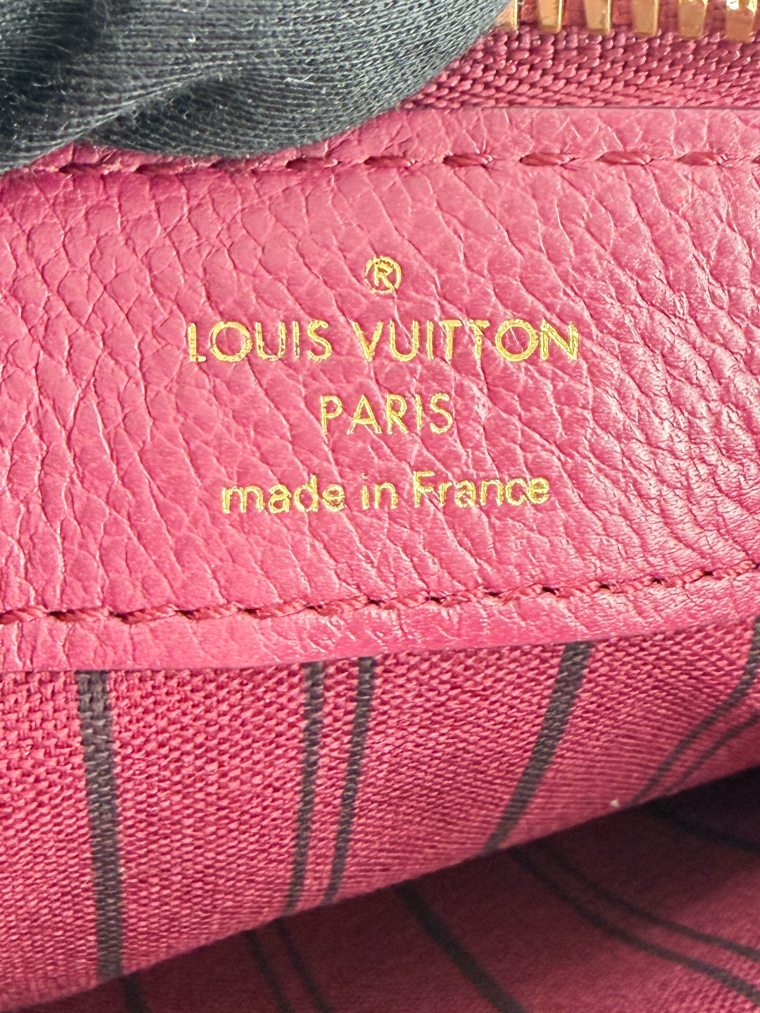 Louis Vuitton berry monogram empreinte Pétillante clutch TR2144 - My Girlfriend's Wardrobe LLC