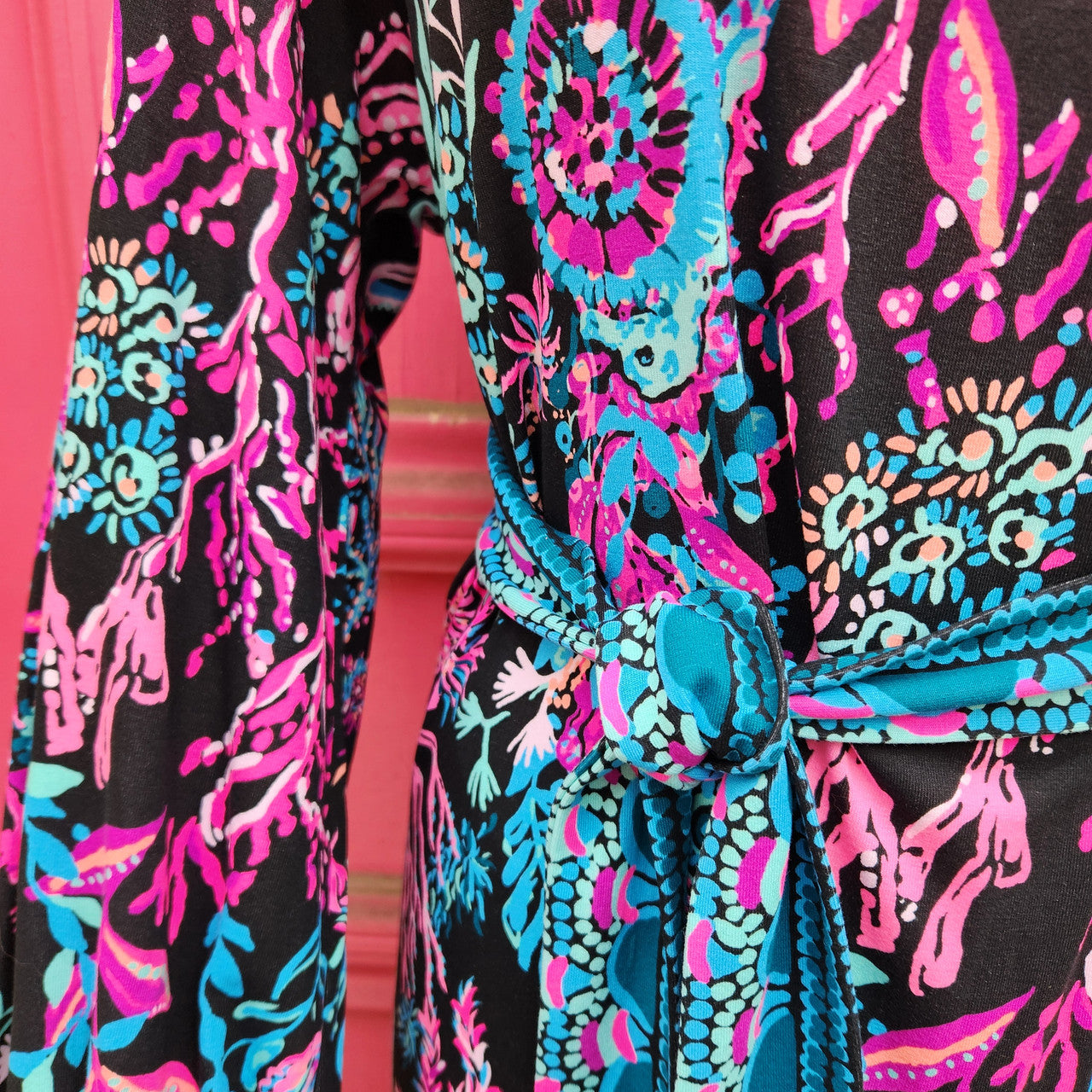 Lilly Pulitzer twilight coral Shae dress size S