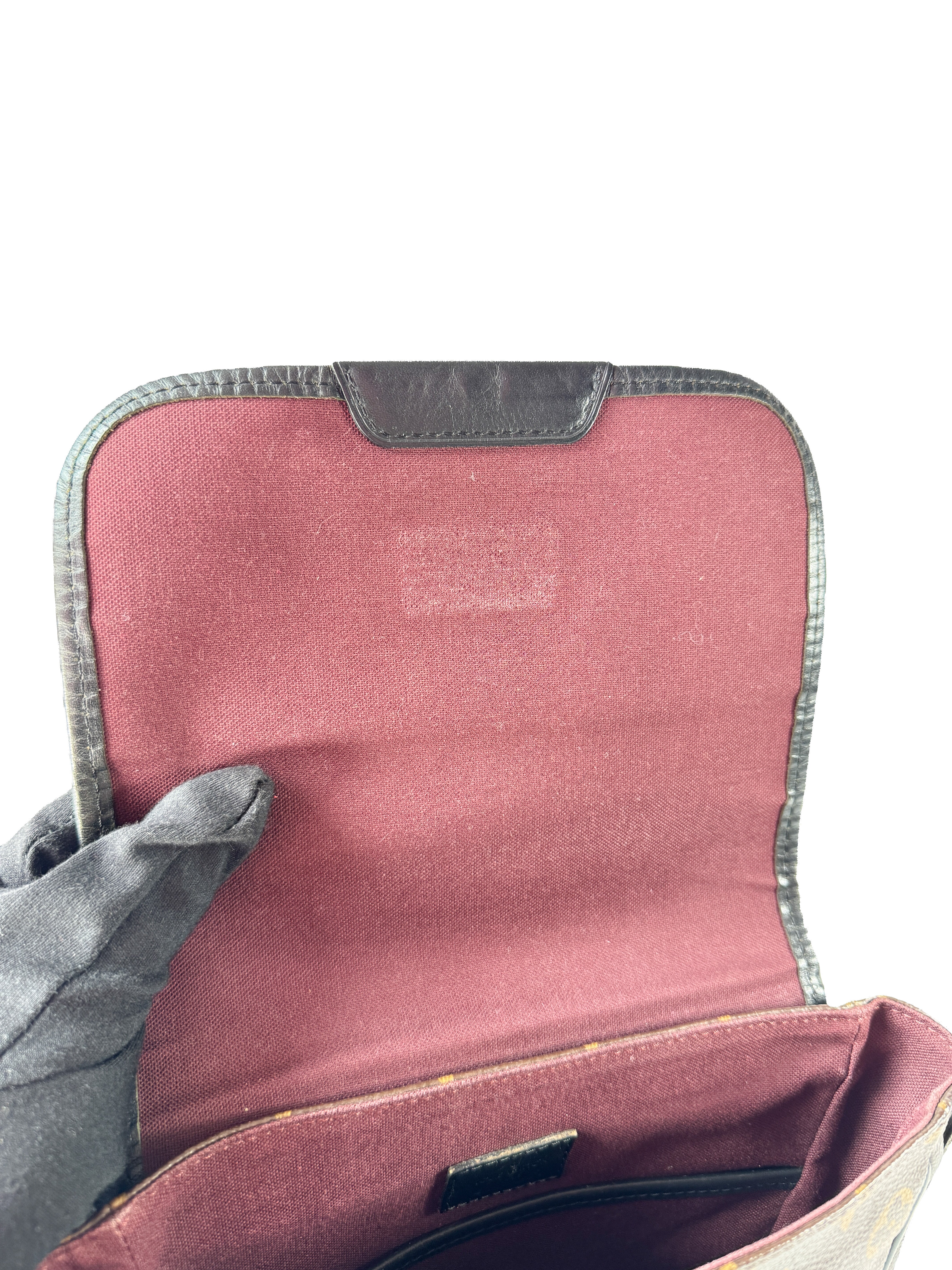 Louis Vuitton Bass Messenger Bag Macassar Monogram Canvas PM AA4171