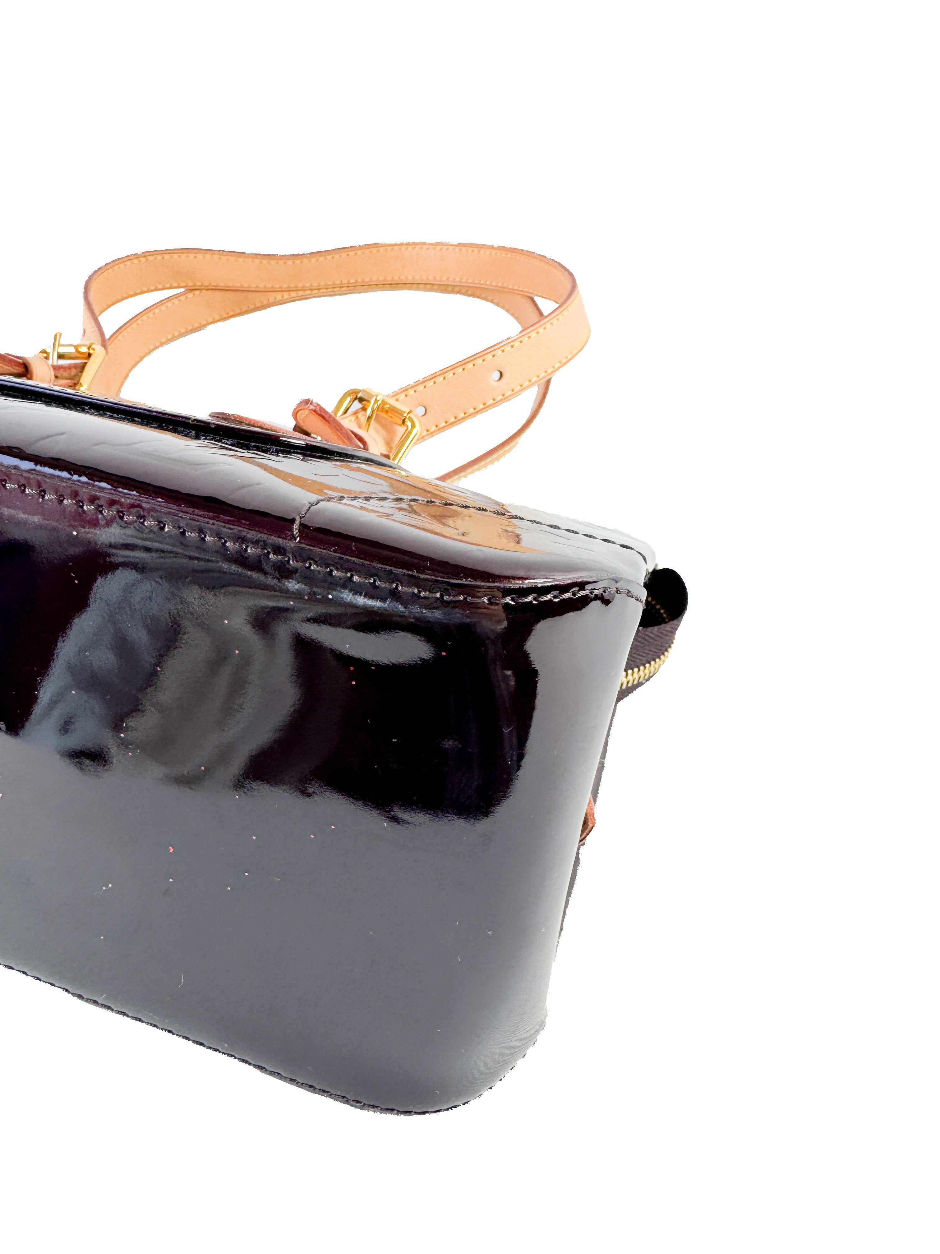 Louis Vuitton vernis Rosewood Avenue Amarante bag