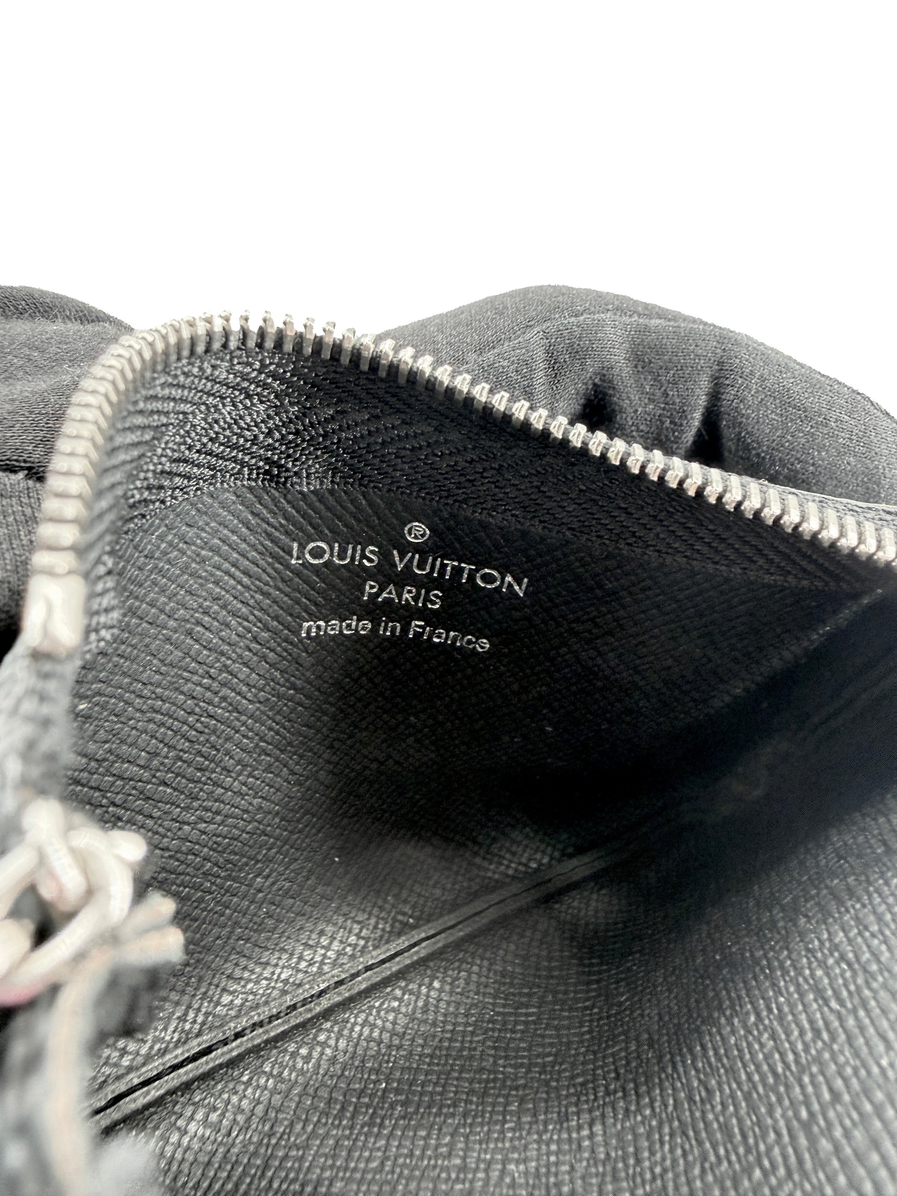 Louis Vuitton damier graphite key cles CT3169