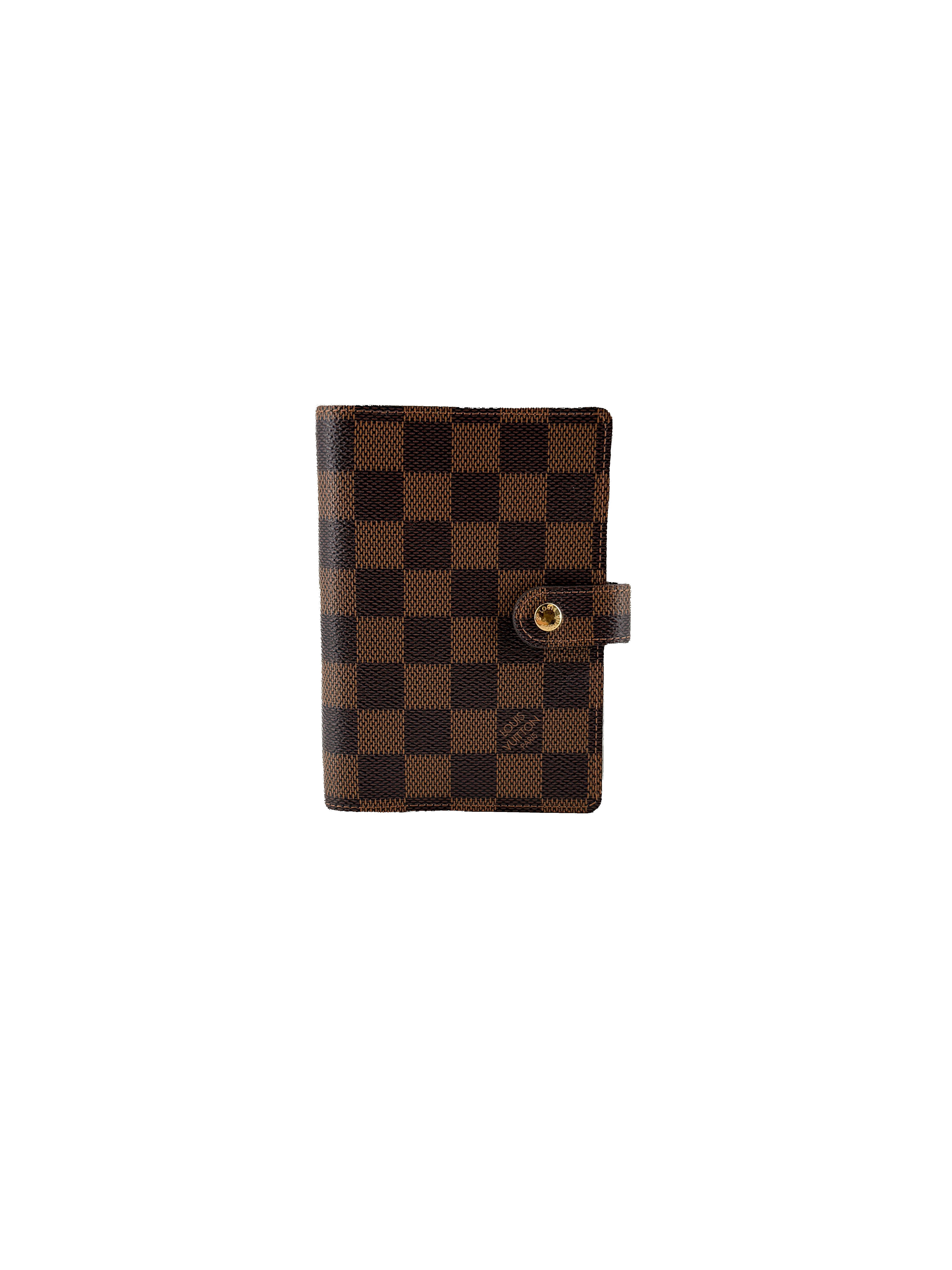 Louis Vuitton damier ebene Agenda PM CA4171