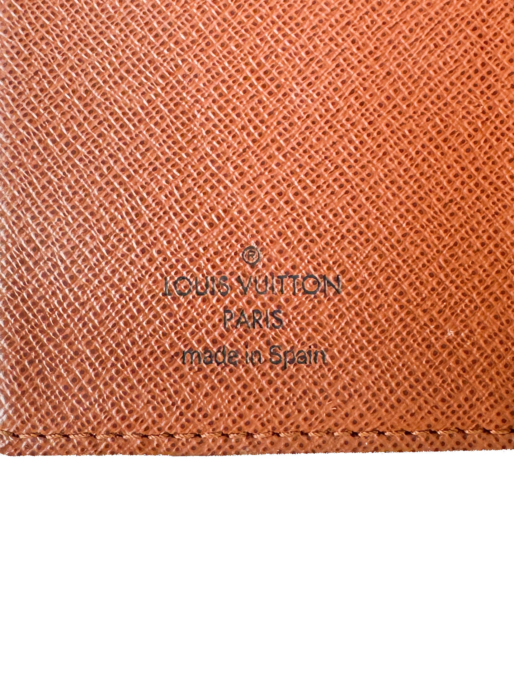 Louis Vuitton Monogram Agenda Partenaire PM CA2097