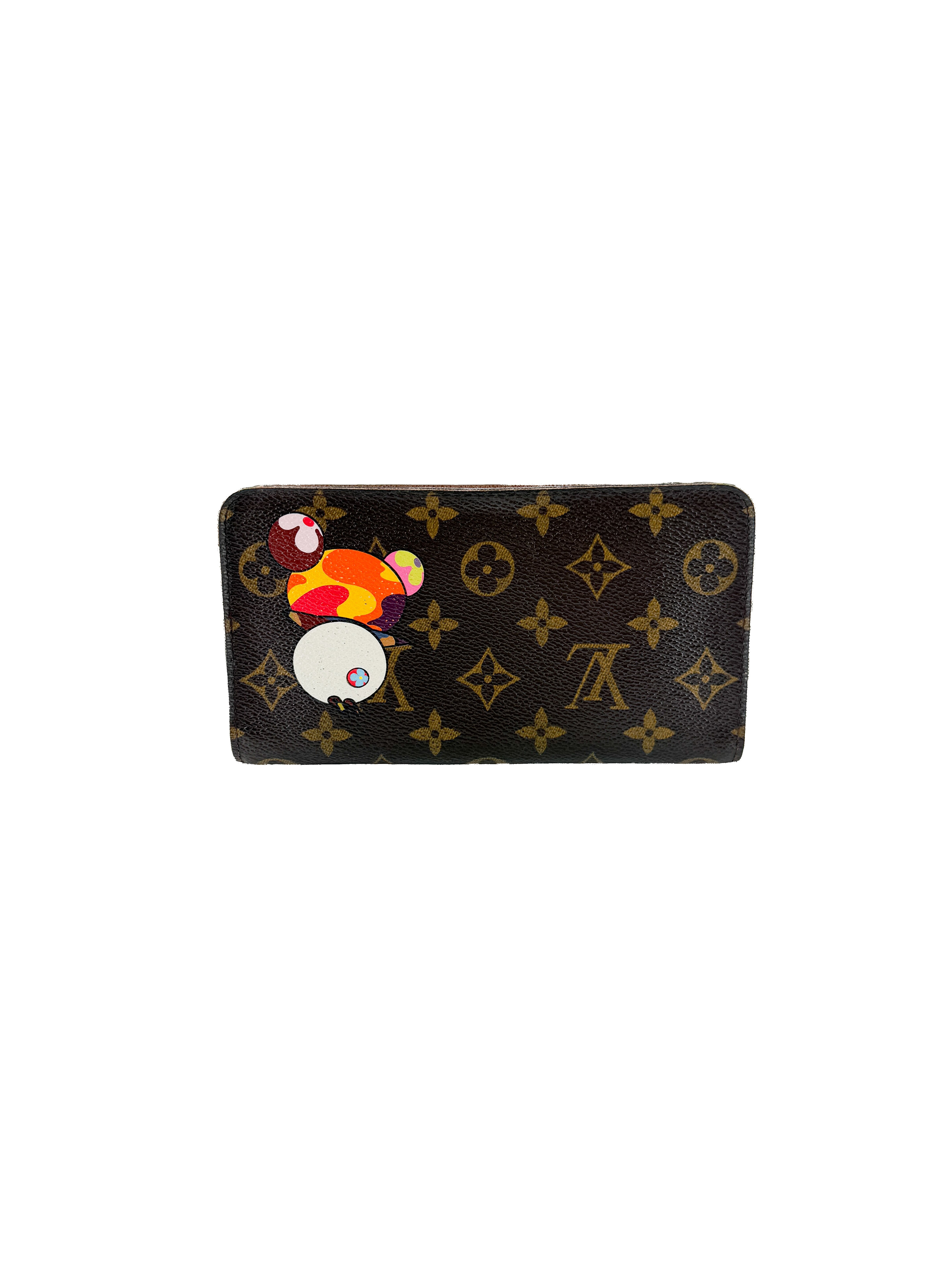 Louis Vuitton Monogram Panda Porte Monnaie Zip wallet CA0094