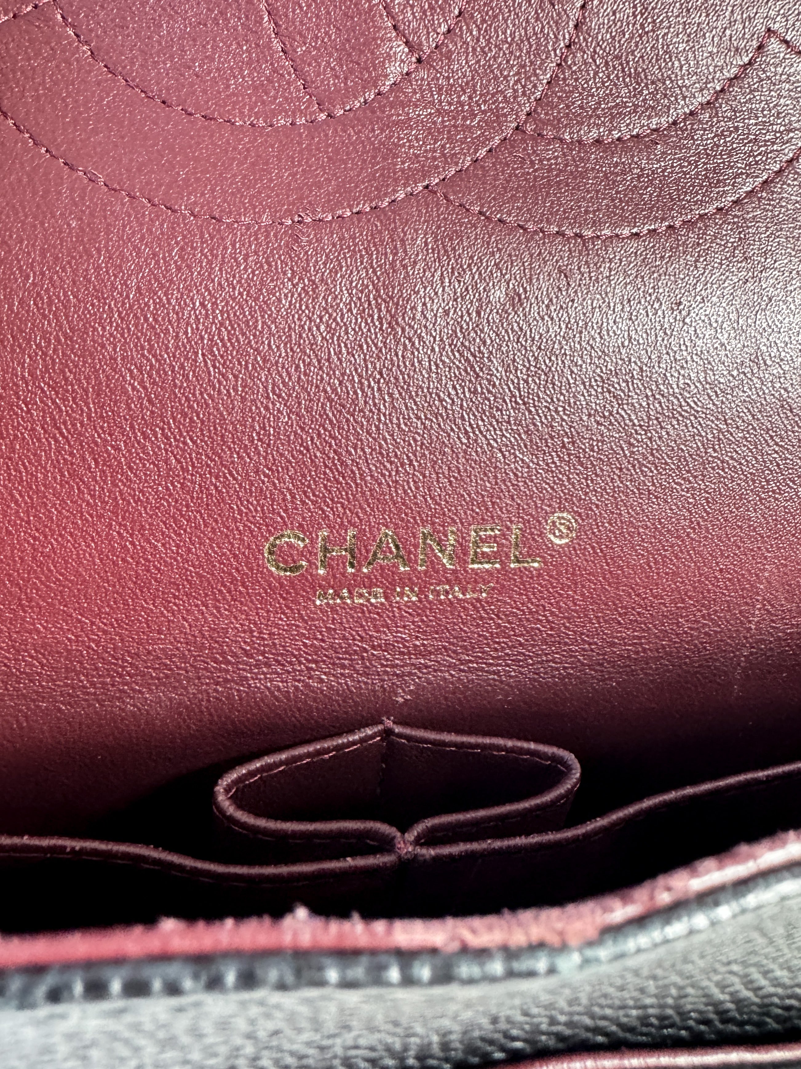 Chanel black maxi double flap Caviar 15369670