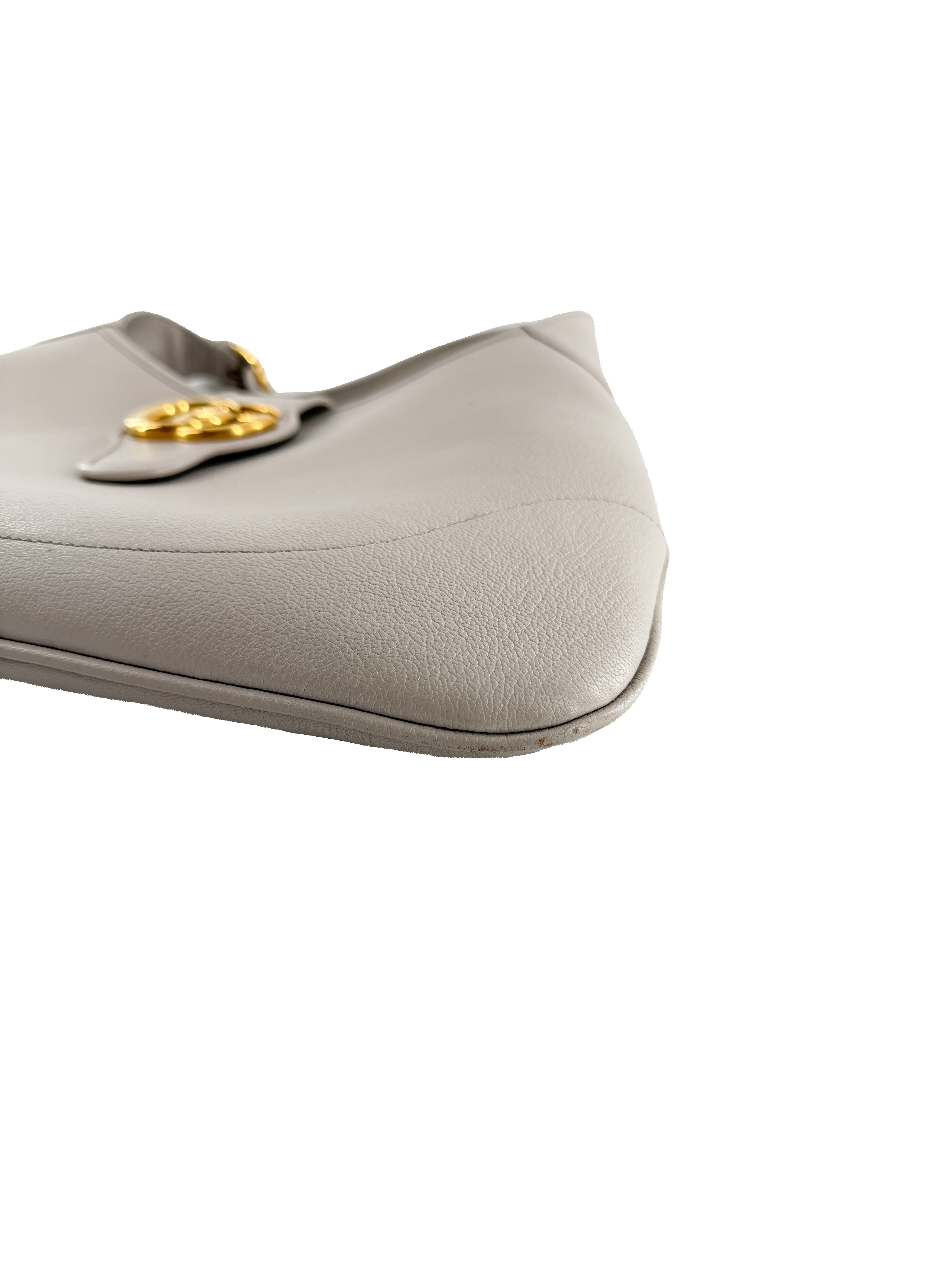 Gucci light gray Aphrodite medium shoulder bag 726274-520981