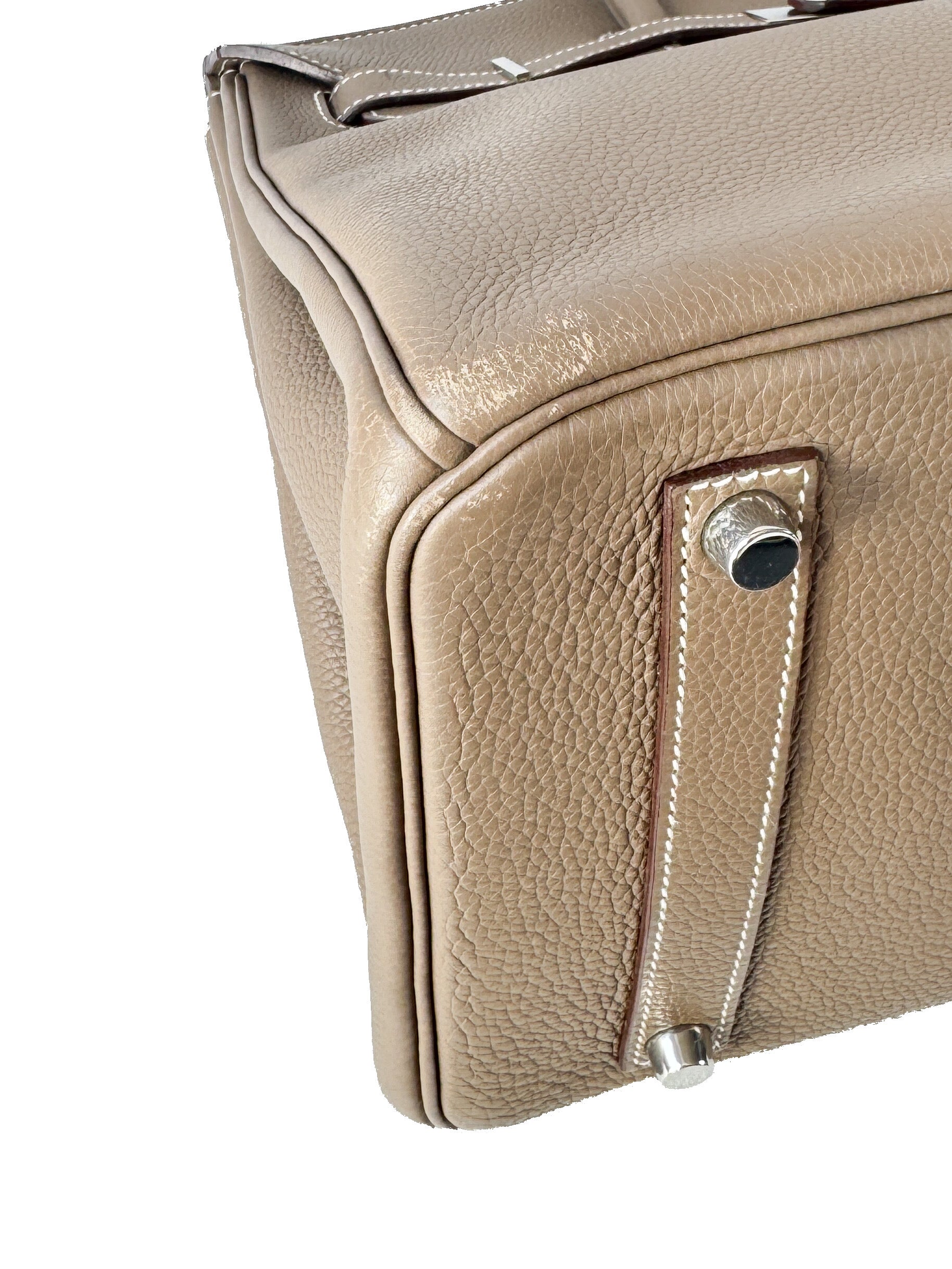 Hermès togo Birkin 35 Etoupe