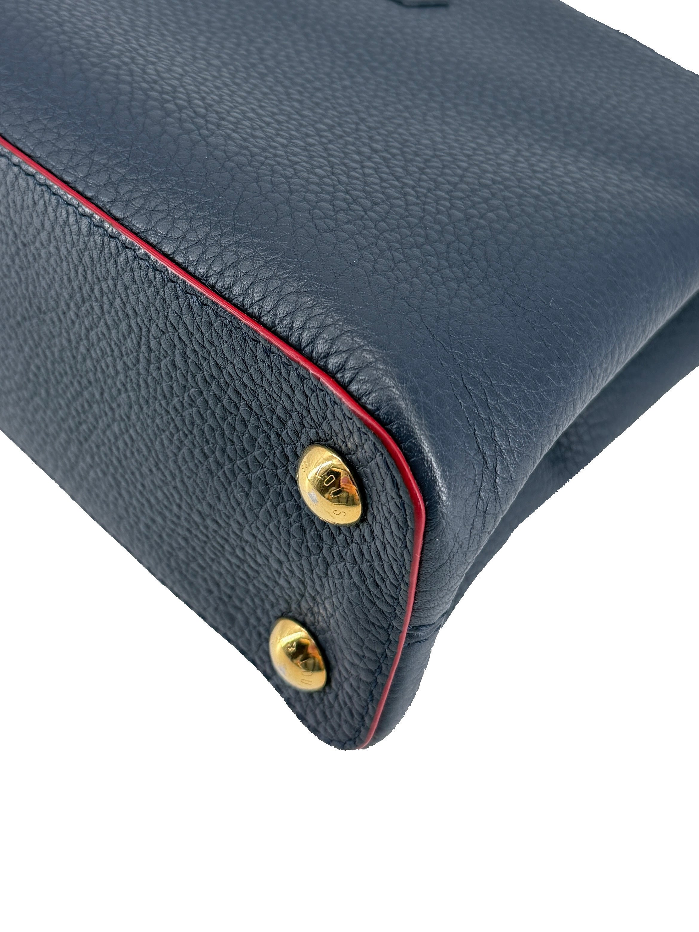 Louis Vuittin marine rogue Capucines BB NFC