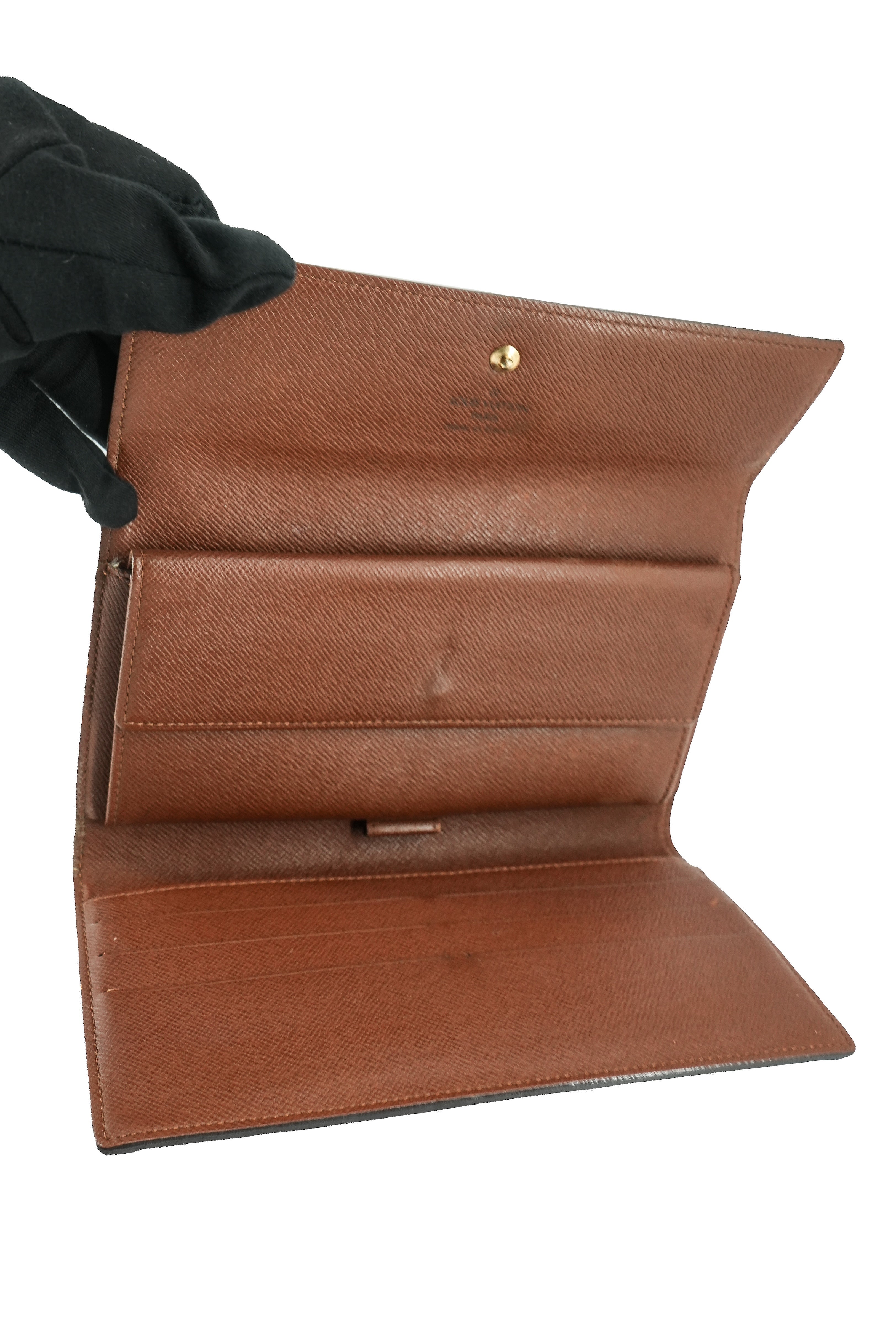 Louis Vuitton monogram Porte Tresor international wallet TH0072
