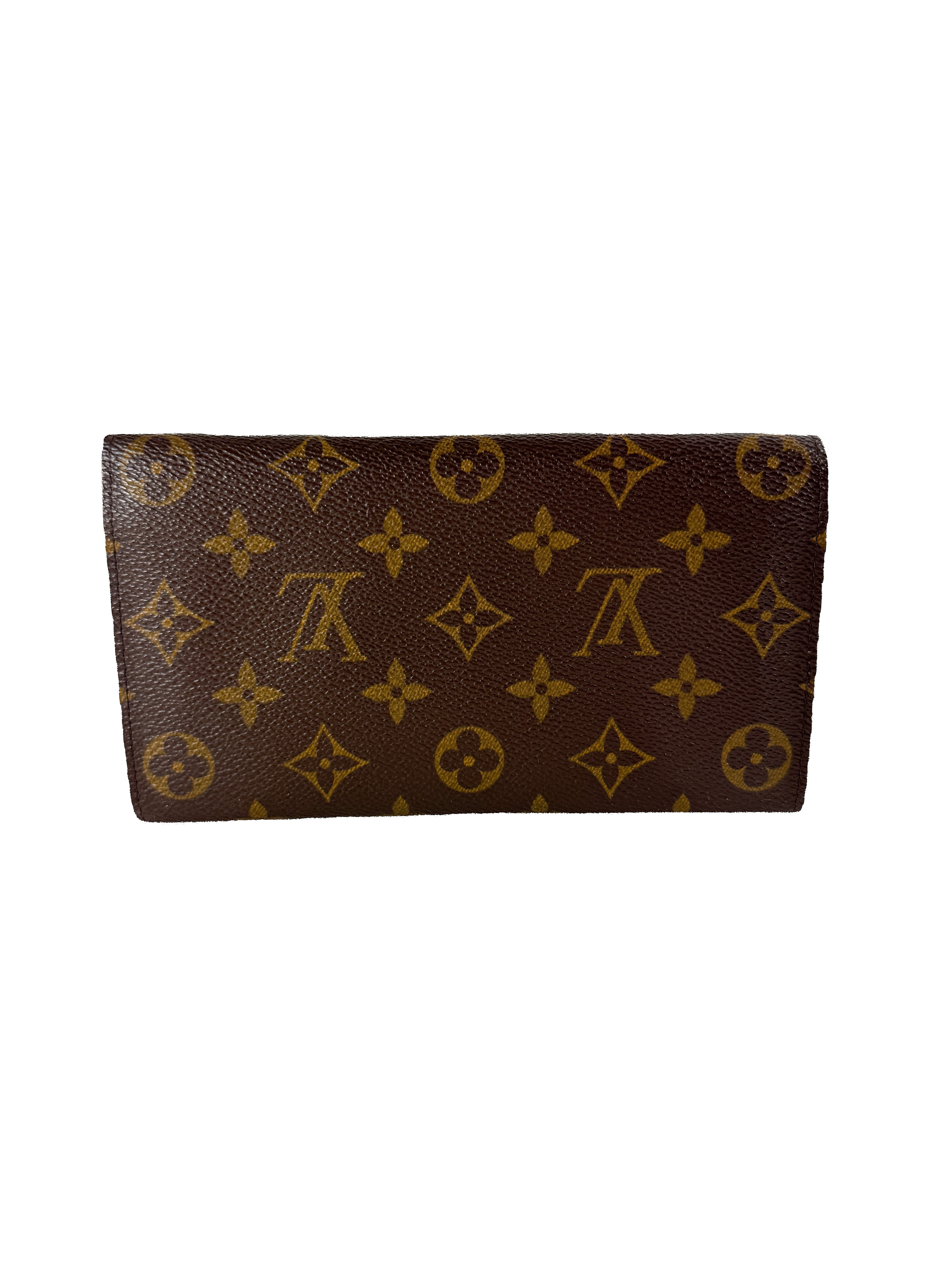 Louis Vuitton monogram vintage Sarah wallet CA0995