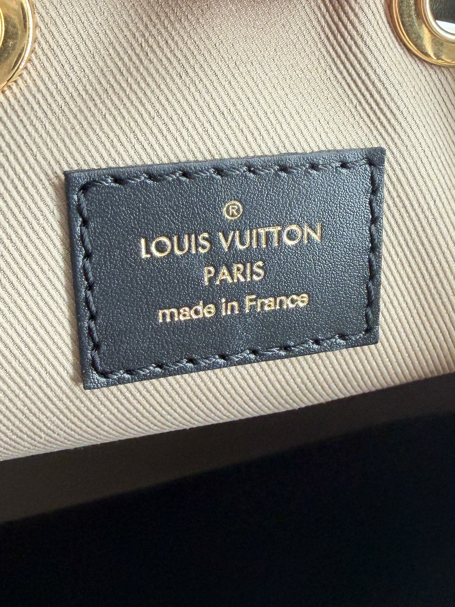 Louis Vuitton cotton embroidered NeoNoe NFC