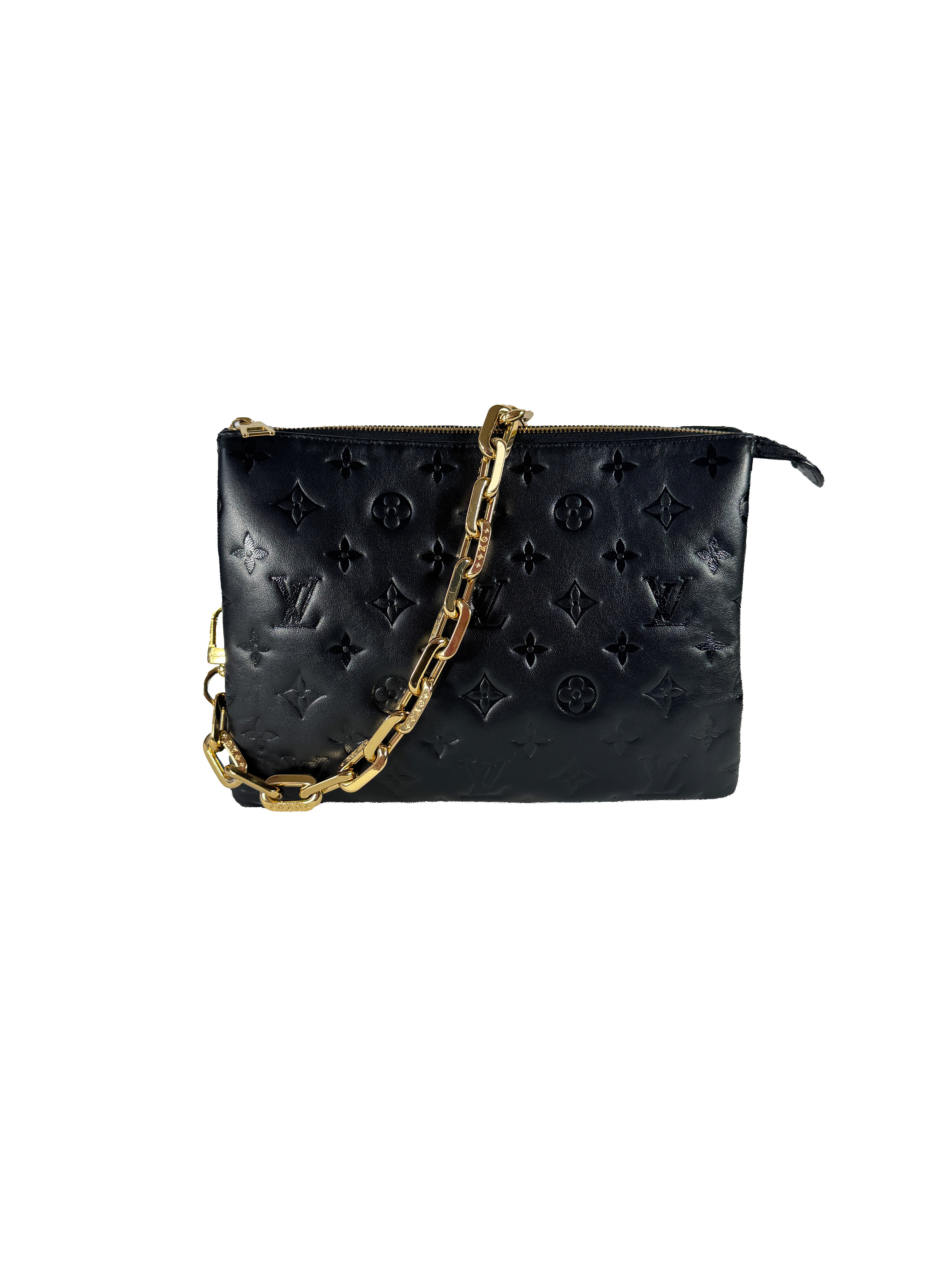 Louis Vuitton Coussin Bag Monogram Embossed Lambskin PM