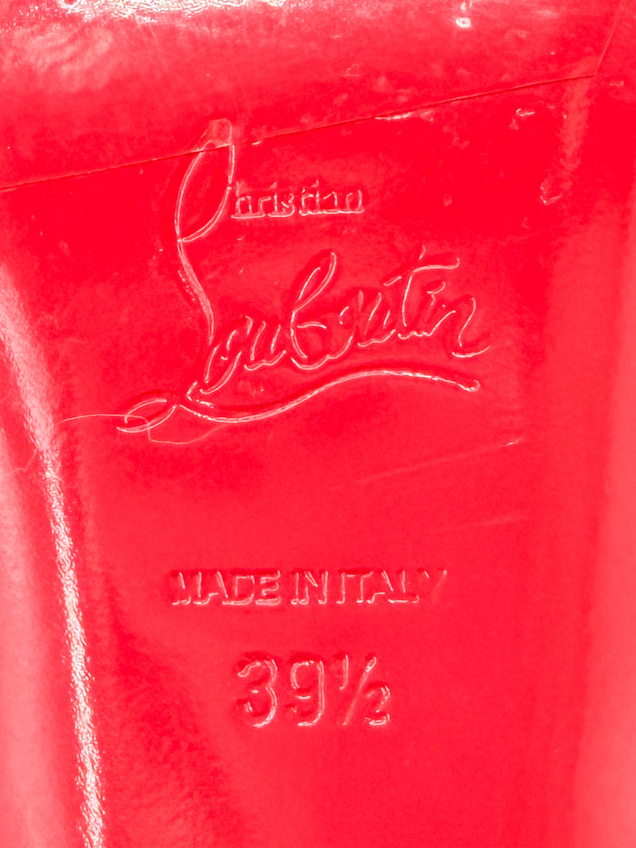 Christian Louboutin black Boudiva mules 39.5 BOX