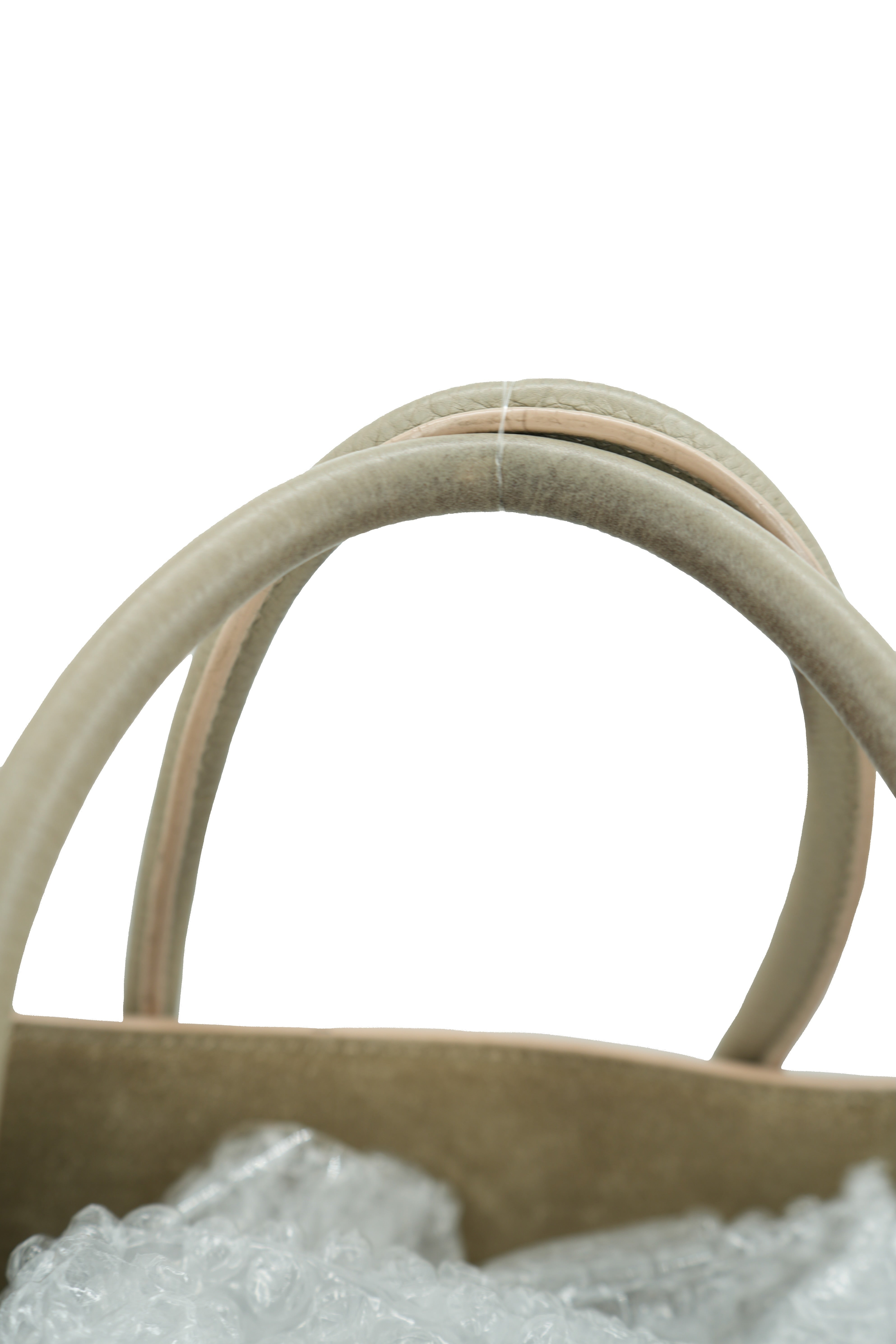 Celine beige leather Phantom bag S-GU-0122