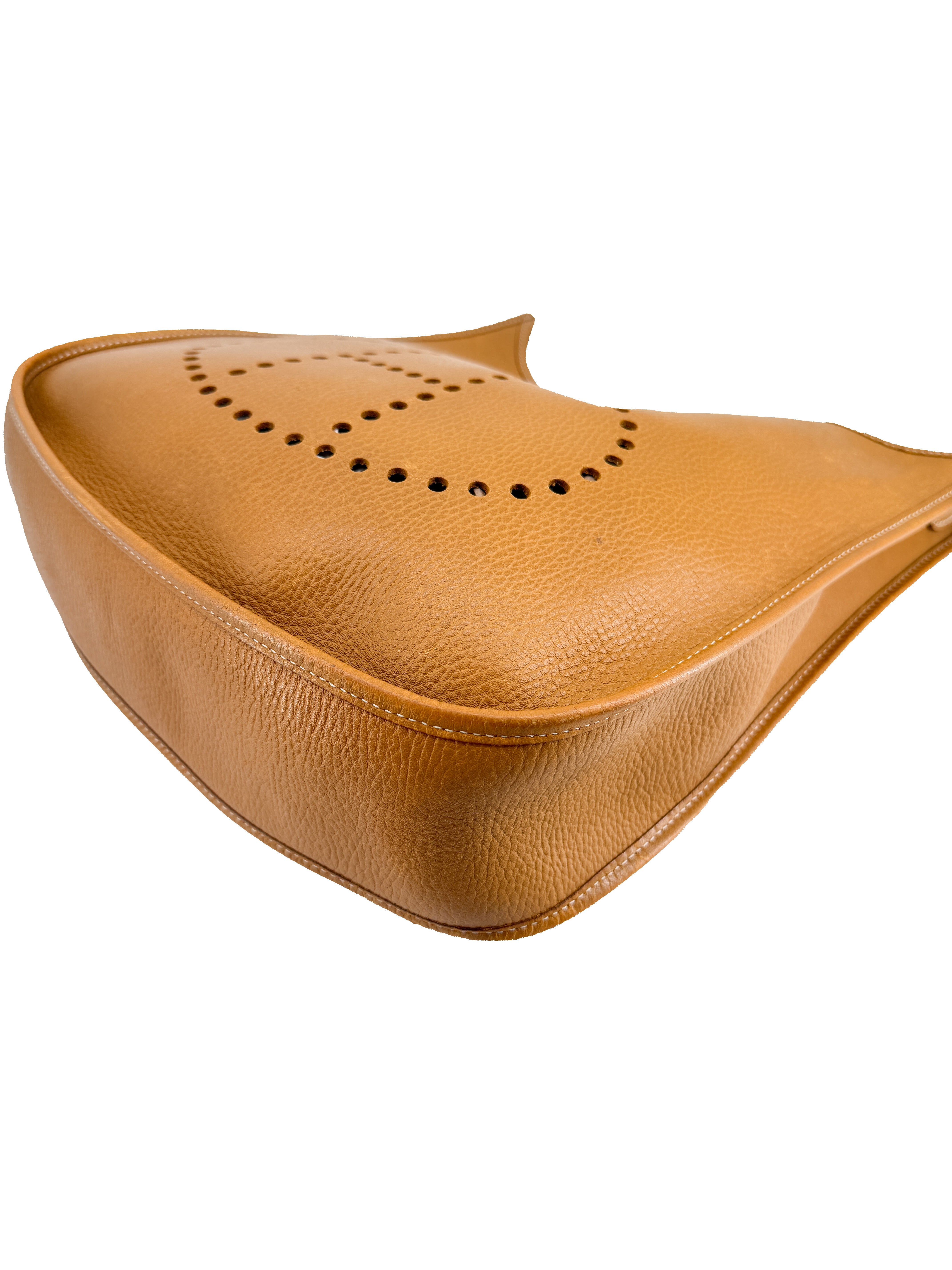 Hermès brown Evelyne 1 PM square B