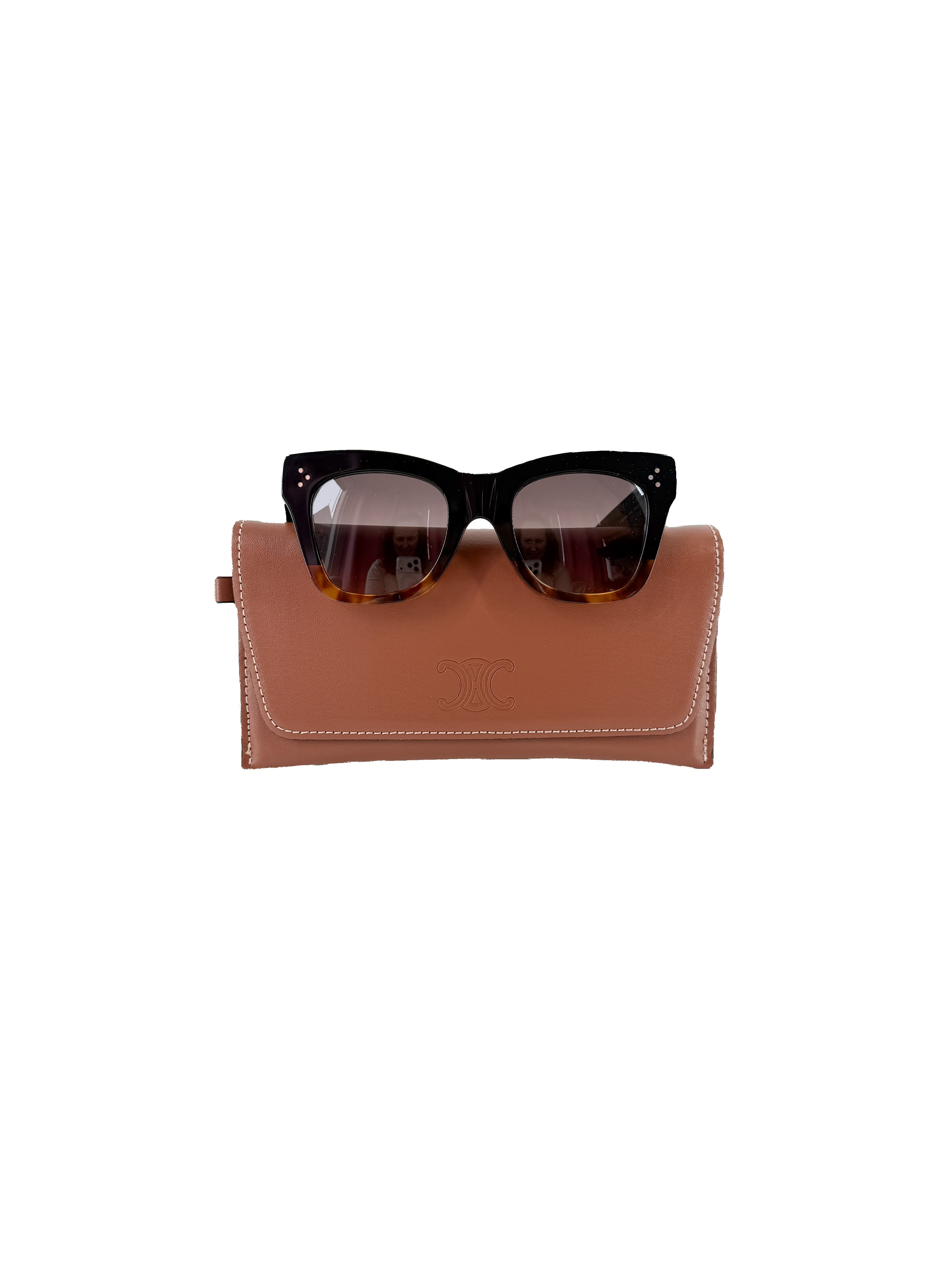 Celine 3 dots tortoise/black sunglasses CL4004IN TF5065872