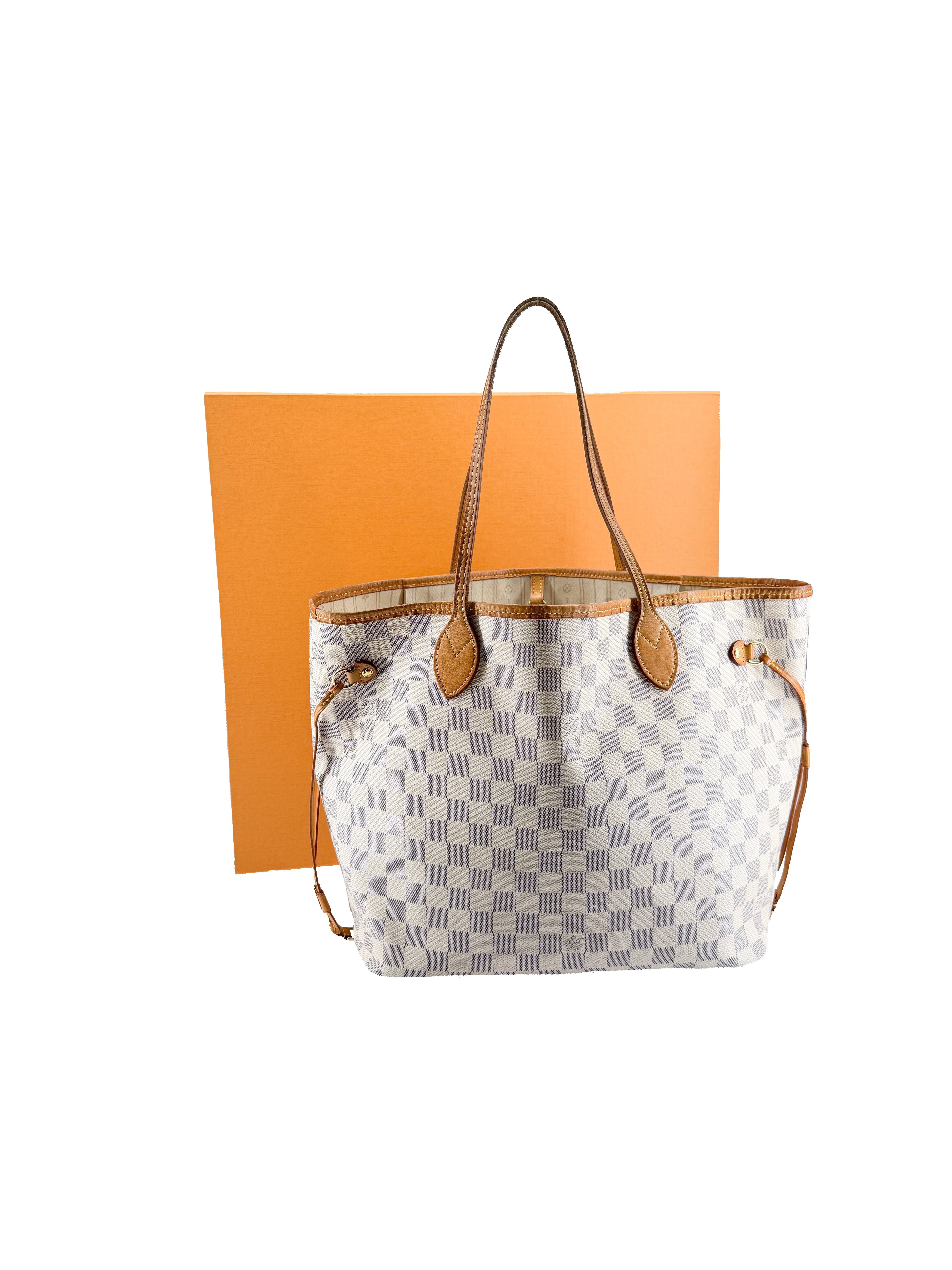 Louis Vuitton damier azur neverfull MM SD2132