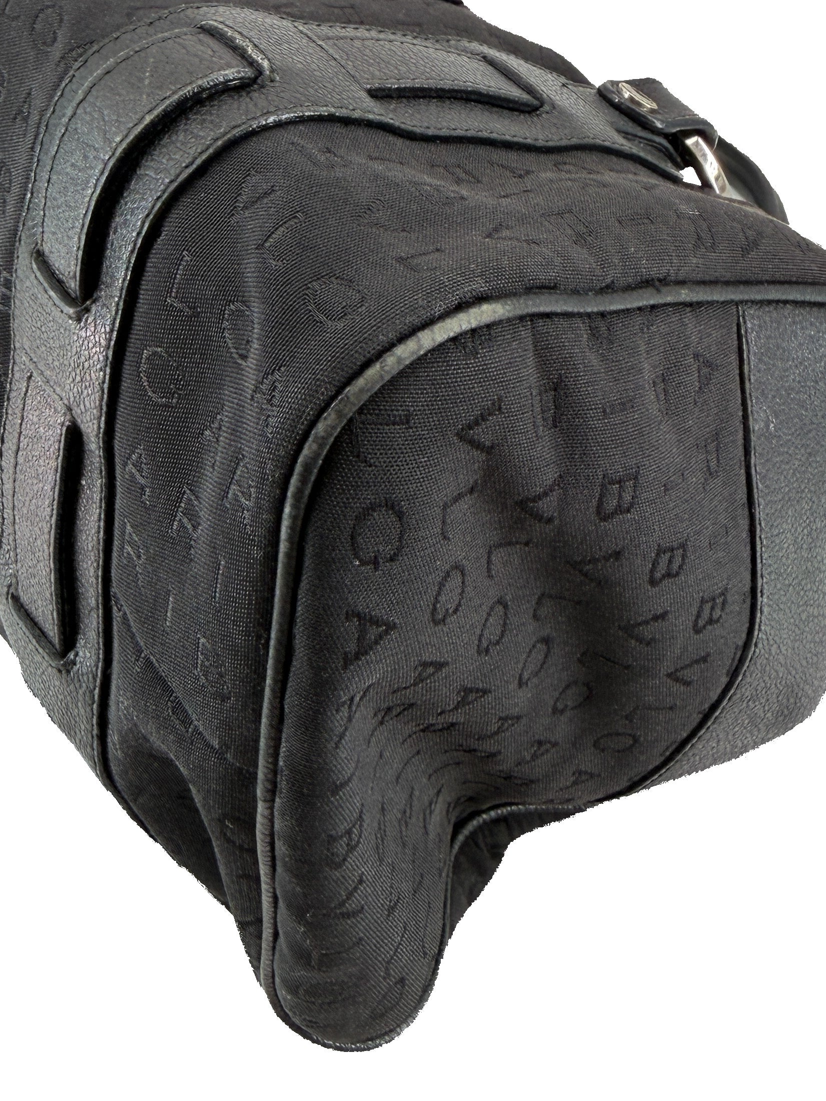 BVLGARI black logo mania satchel
