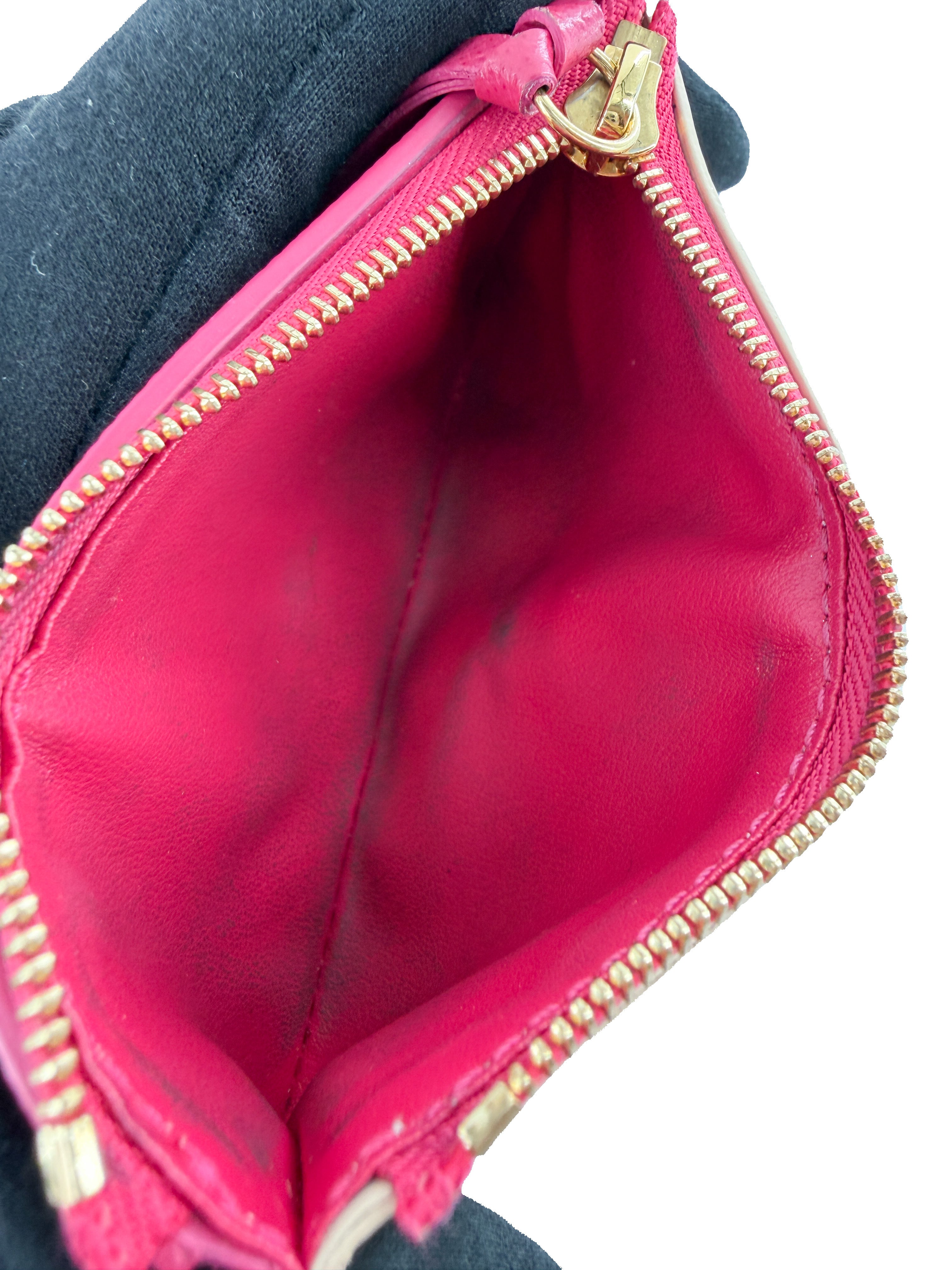 Louis Vuitton damier azur studded Victorine wallet