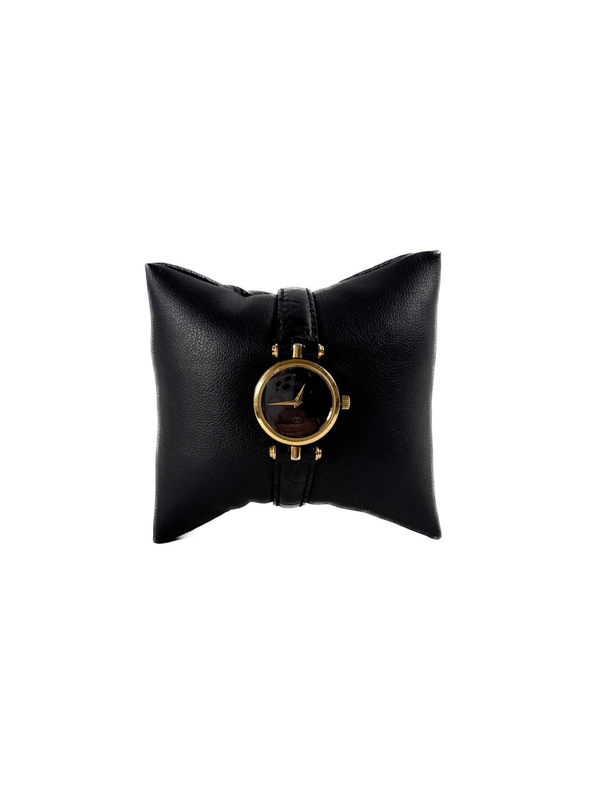 Gucci Black and Gold Quartz Watch 2000L ❌SOLD before post❌ Vintage Rare Gucci 2000L Sherry Line  main image 4