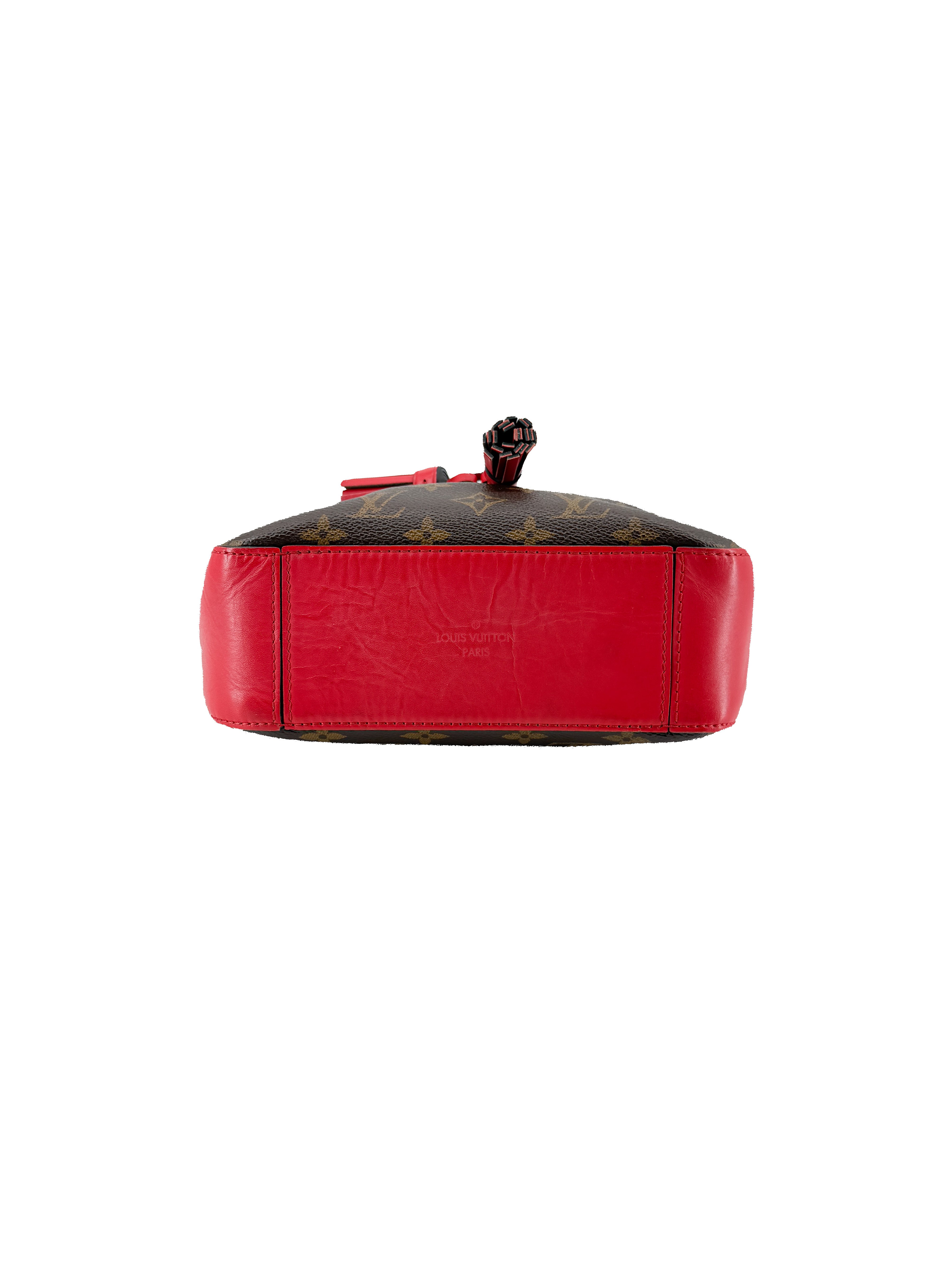 Louis Vuitton monogram red Saintonge CA2188