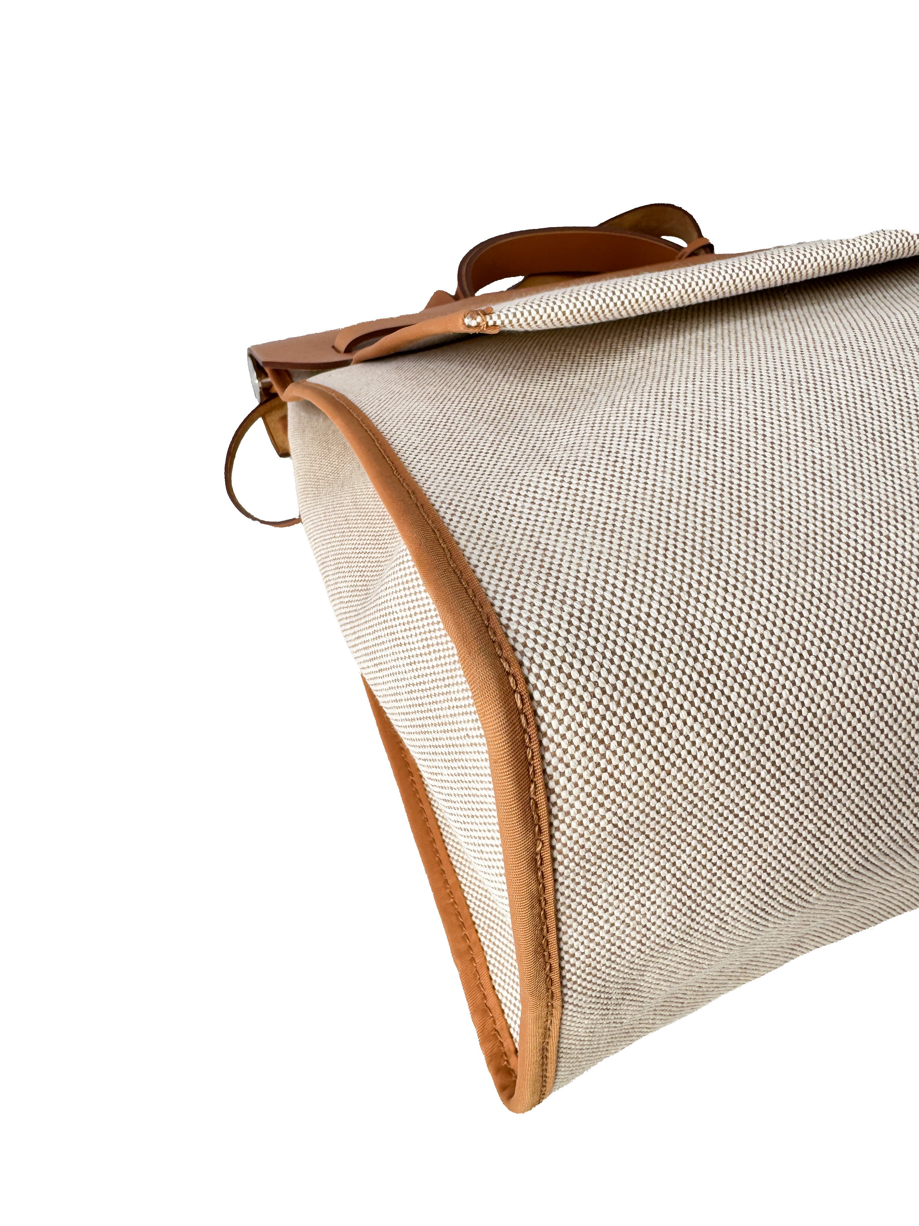 Hermès beige/natural Herbag Zip MM 39 (2013)