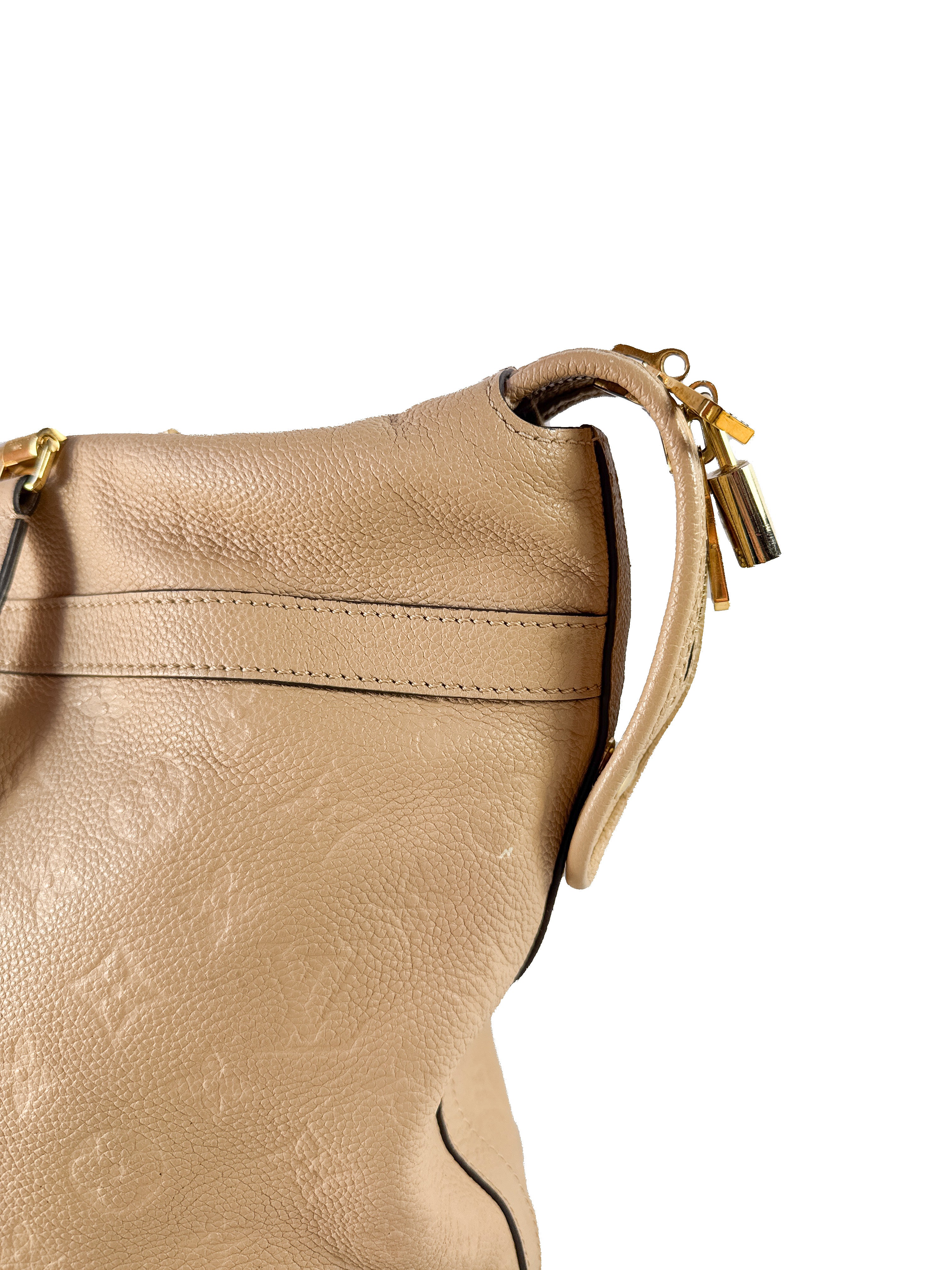 Louis Vuitton monogram empreinte Bastille MM tote SD3136