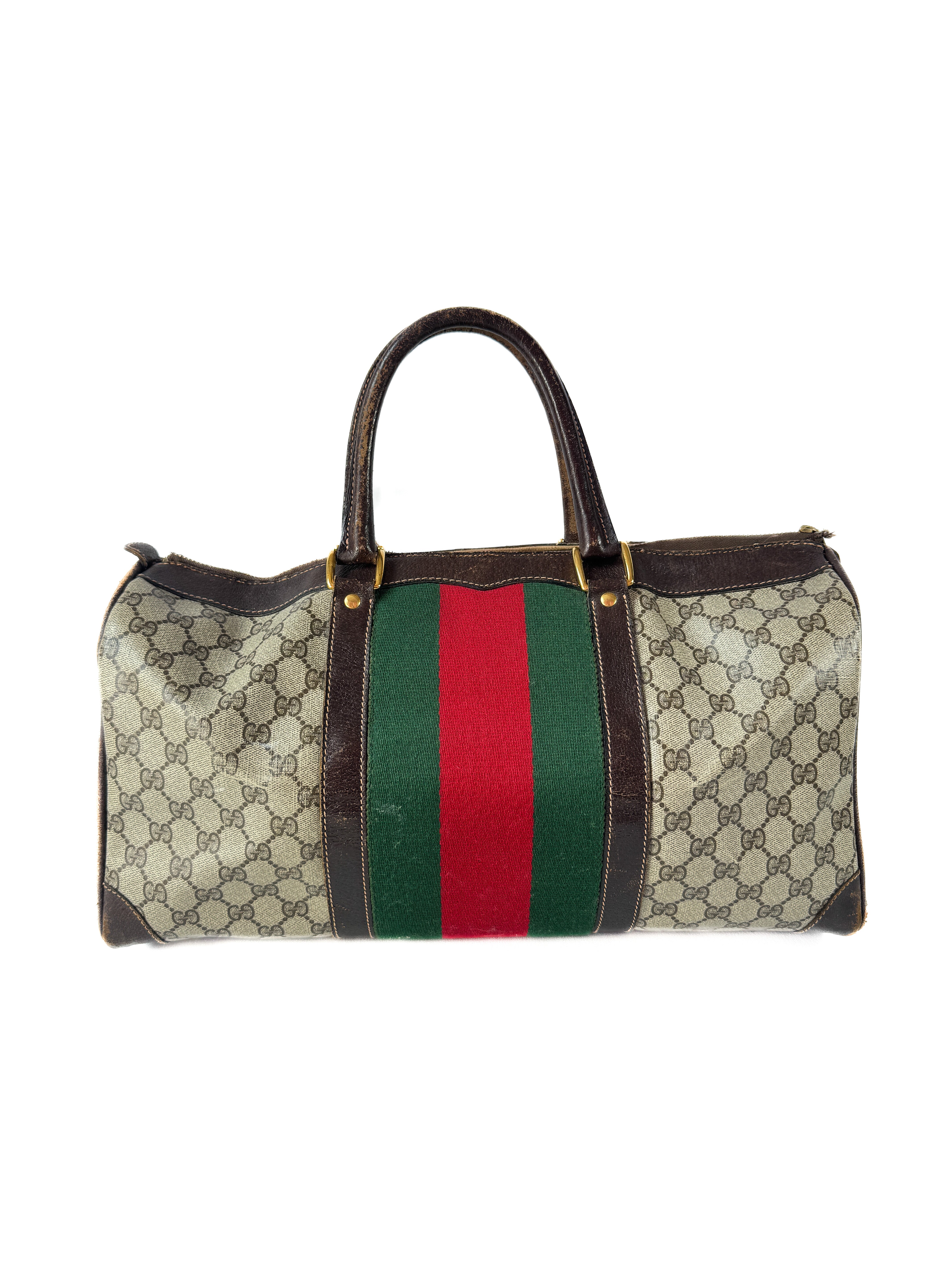 Gucci Supreme 1980s signature mini duffle bag