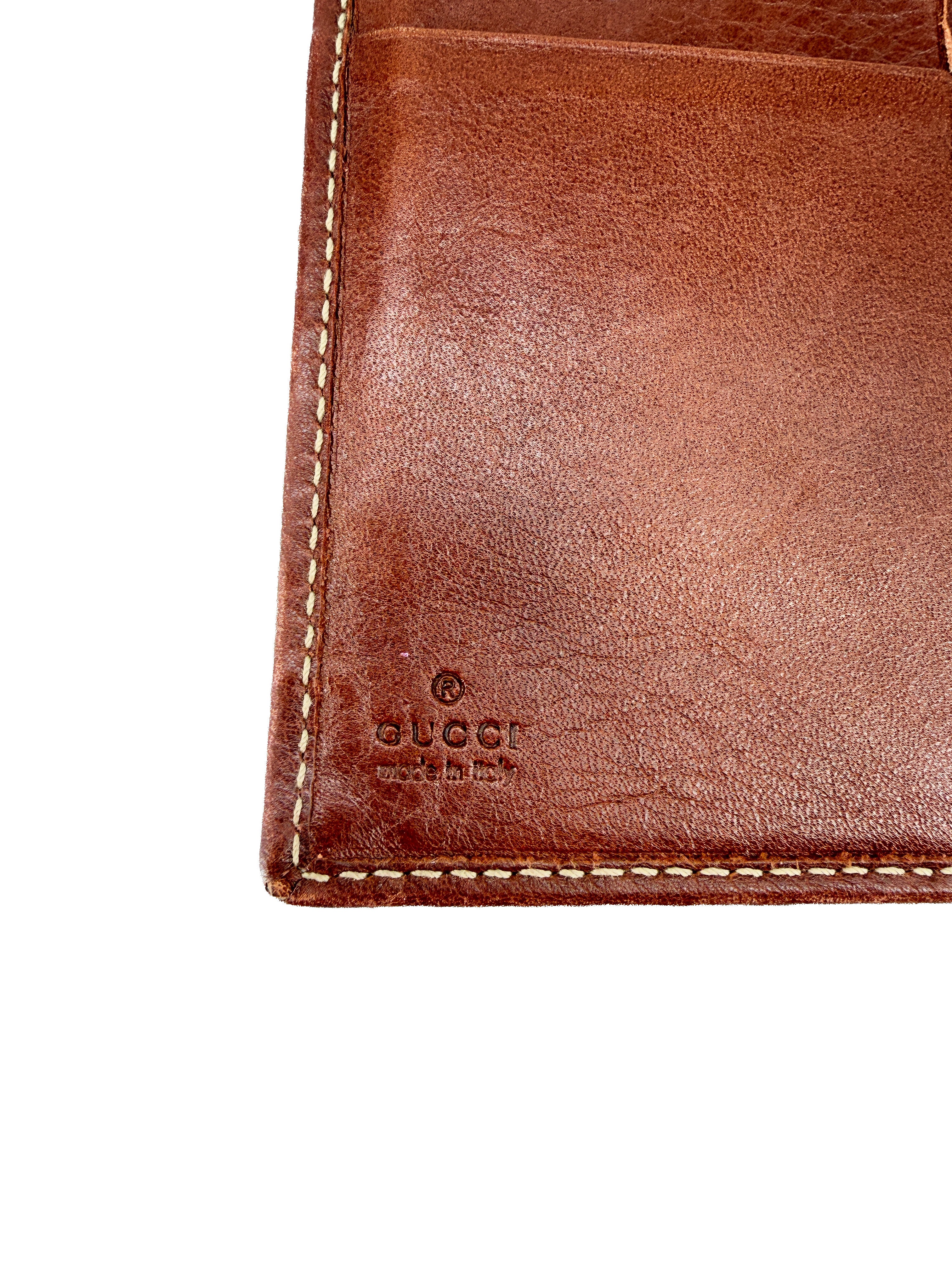 Gucci monogram Biba pineapple print wallet