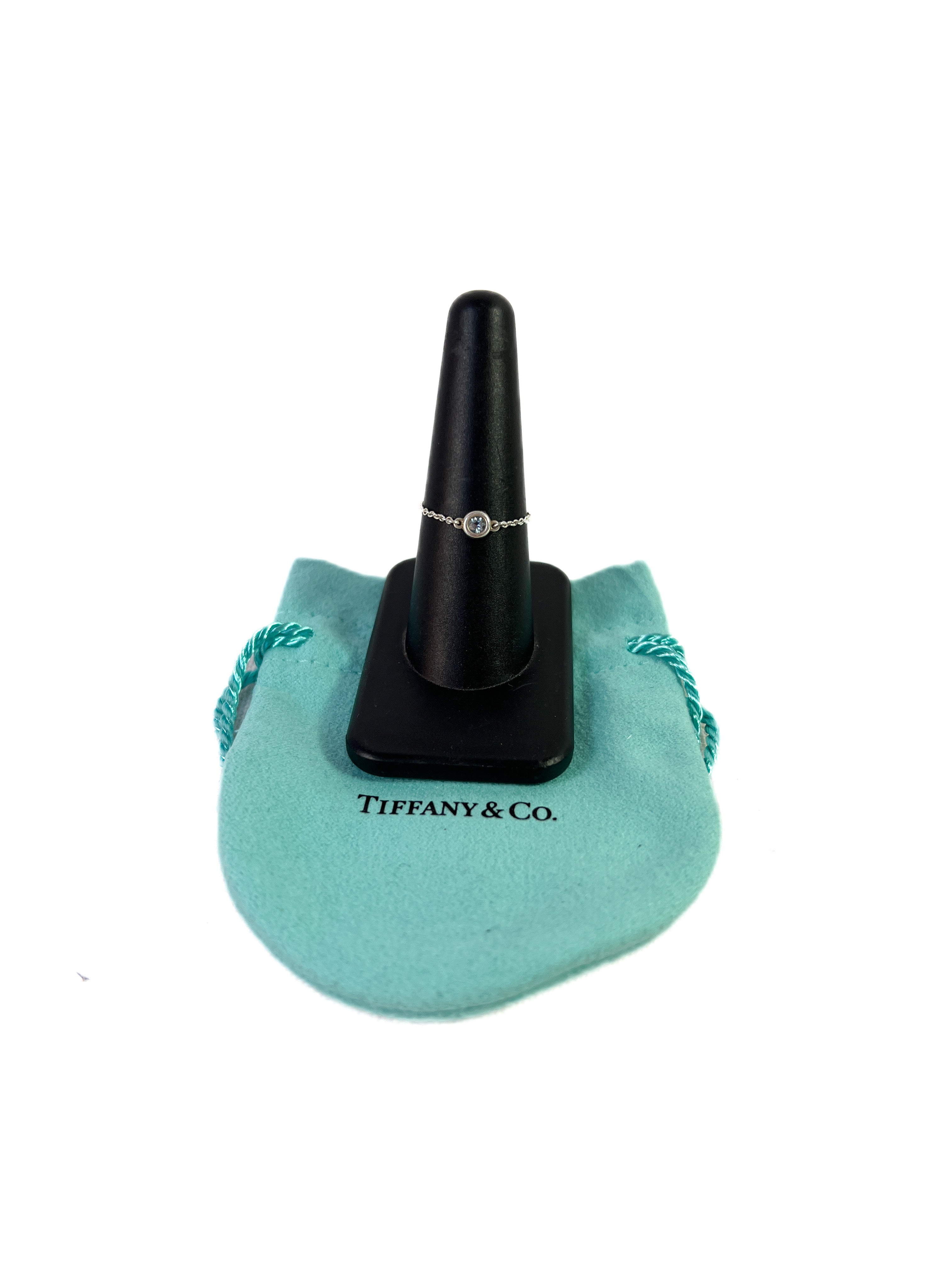 Tiffany & Co Elsa Peretti color by the yard aquamarine ring