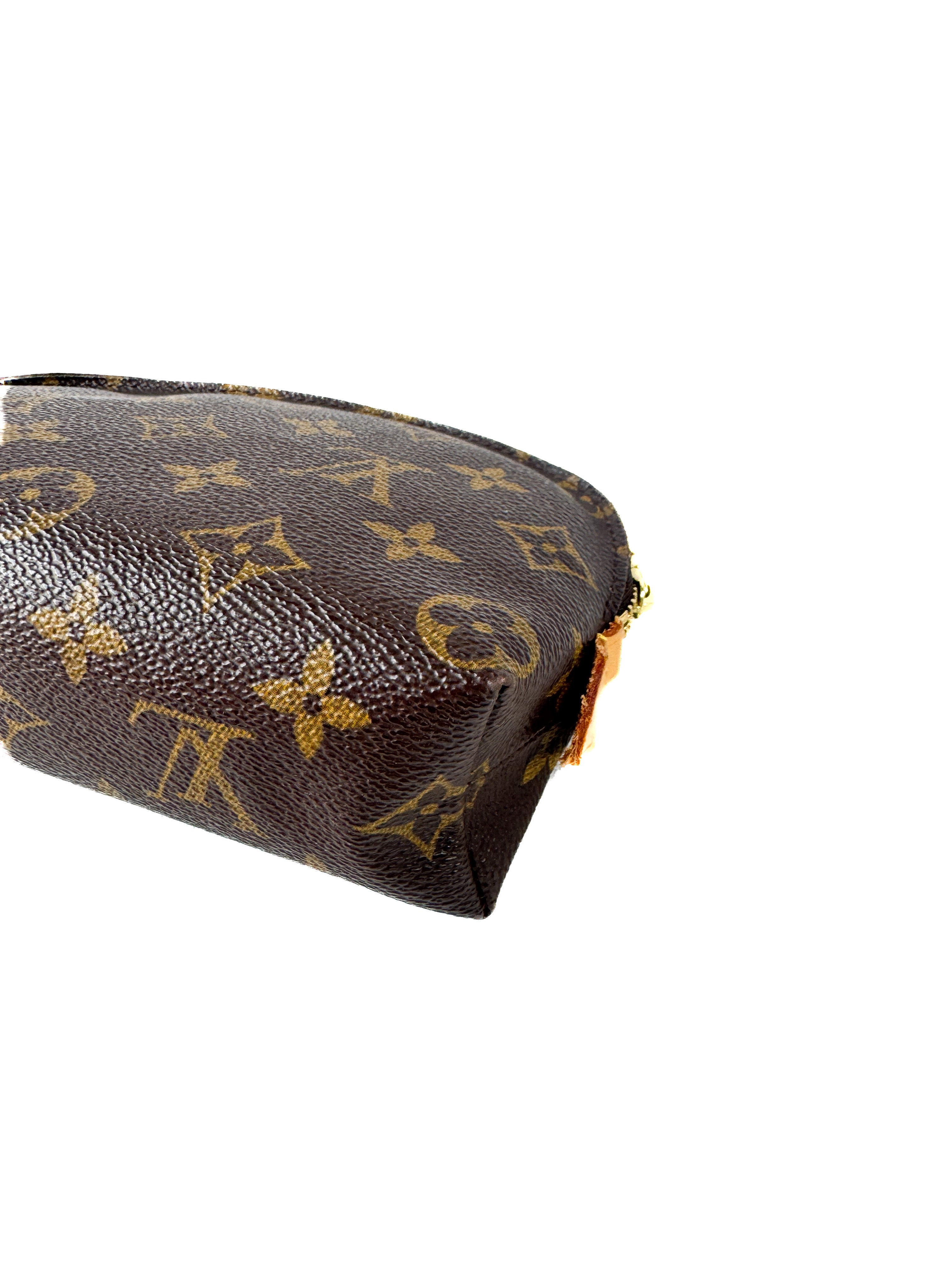 Louis Vuitton monogram cosmetic zip pouch