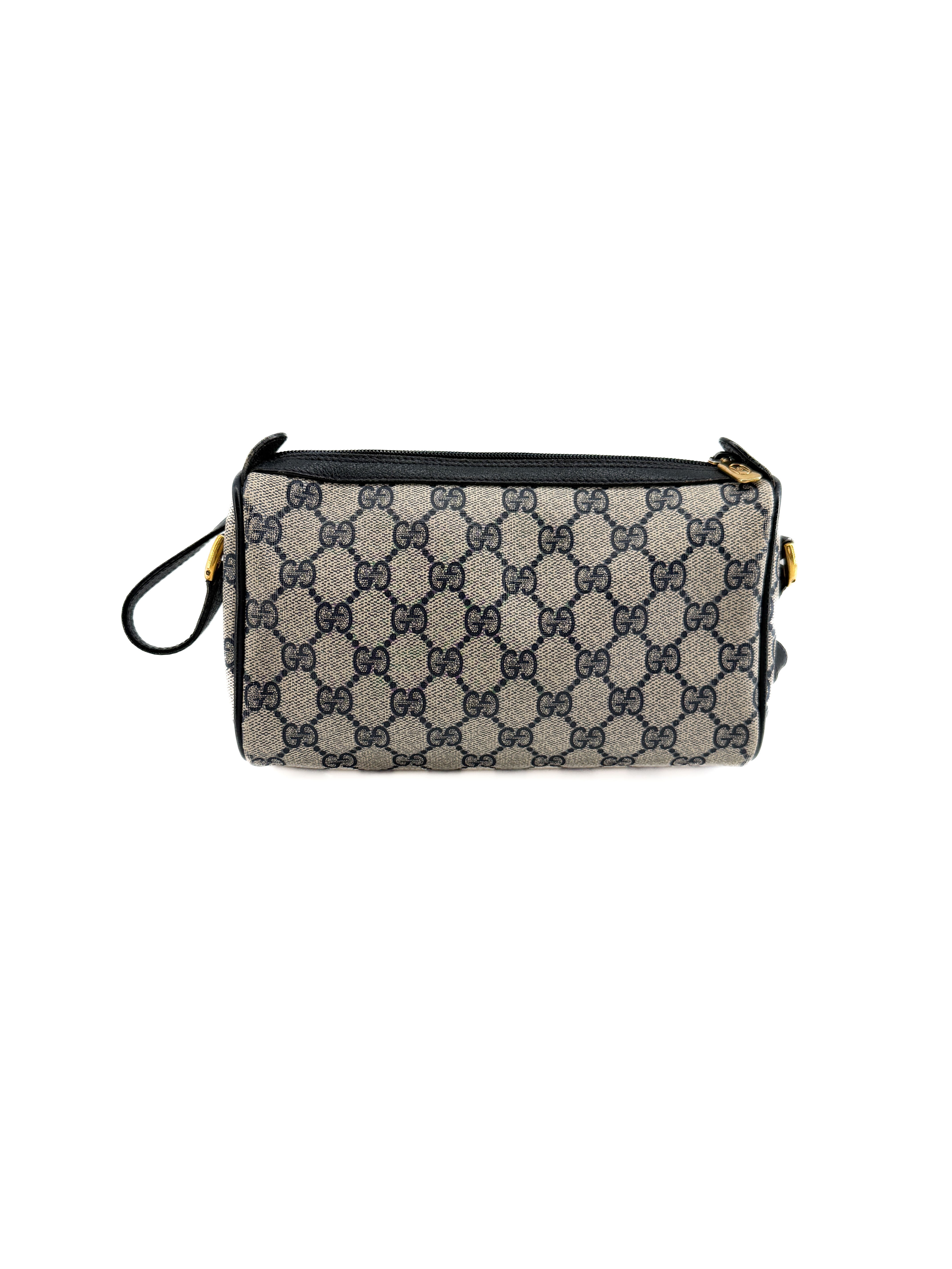 Gucci navy Sherry line crossbody 89-02-018