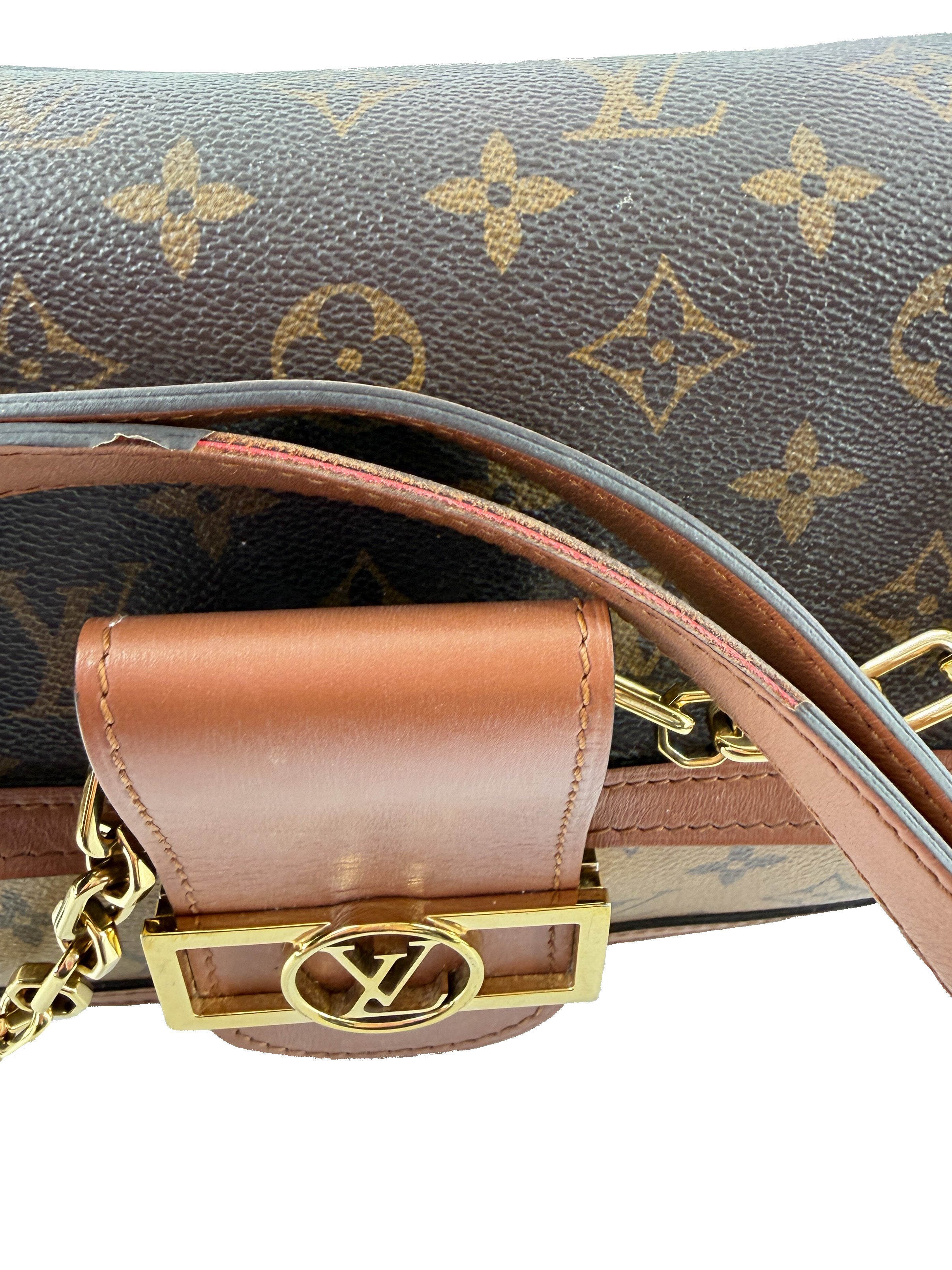 Louis Vuitton reverse monogram Dauphine MM NFC - My Girlfriend's Wardrobe LLC