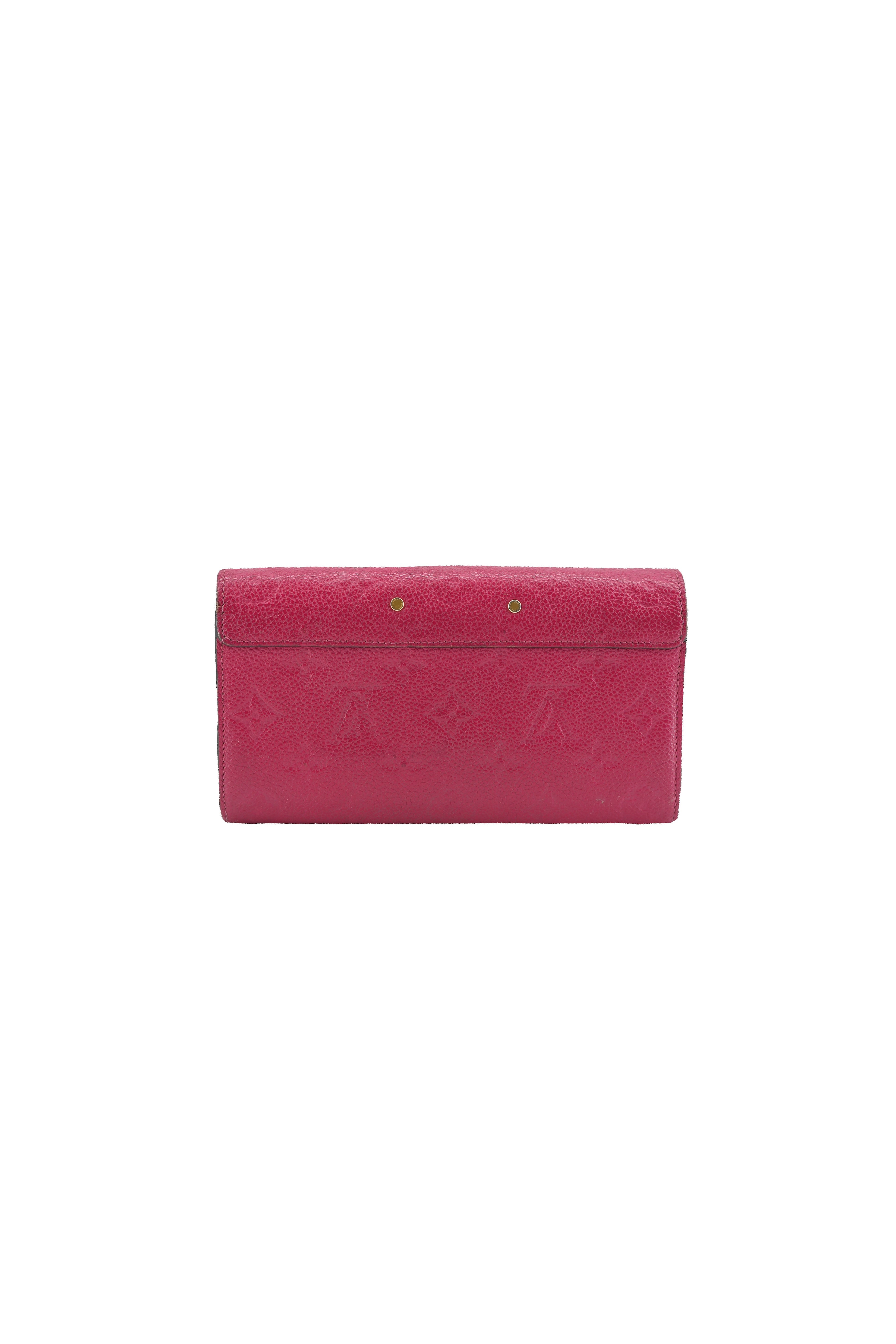 Louis Vuitton monogram empreinte Metis wallet CA0198