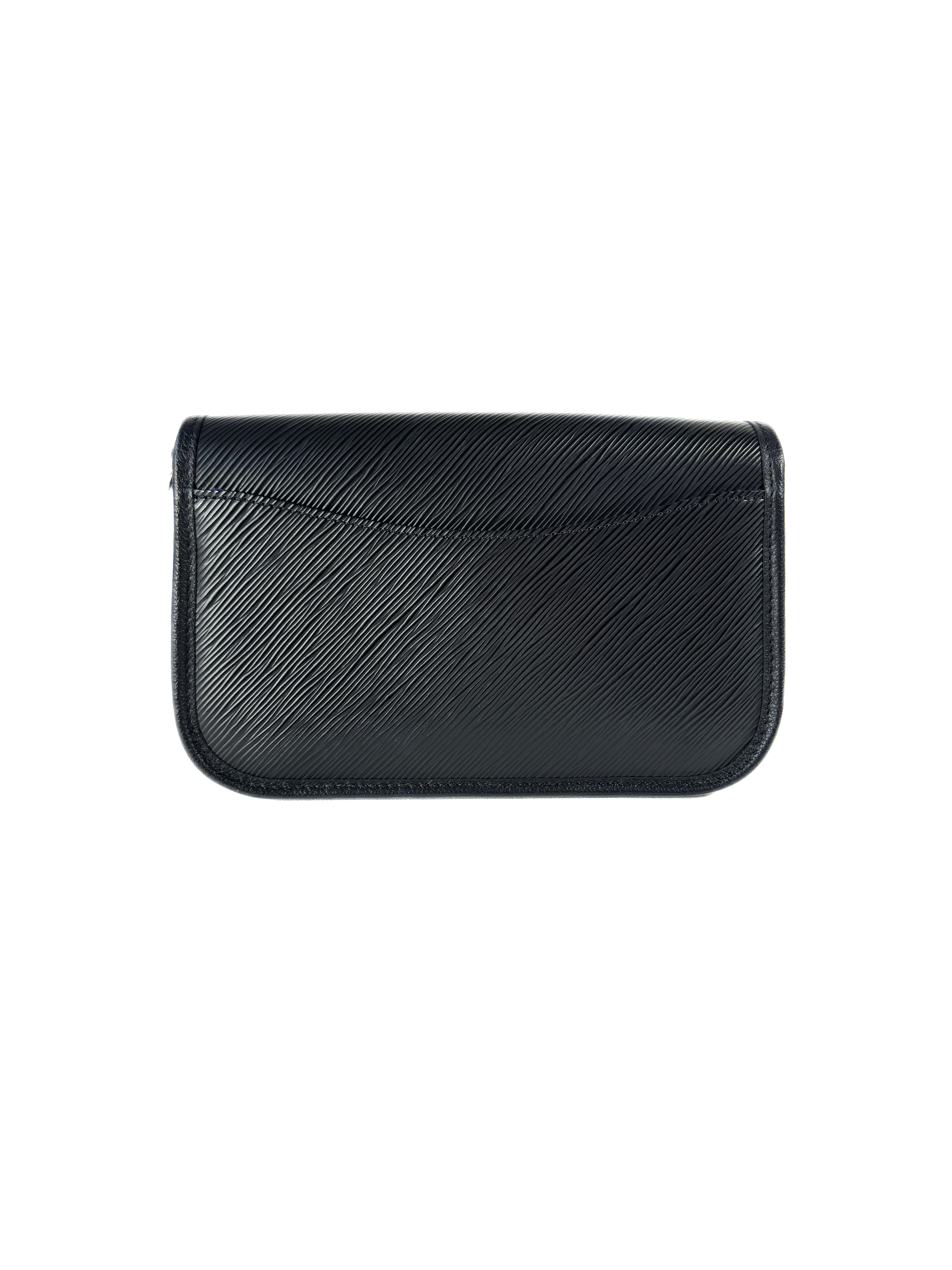 Louis Vuitton black epi leather Buci NFC